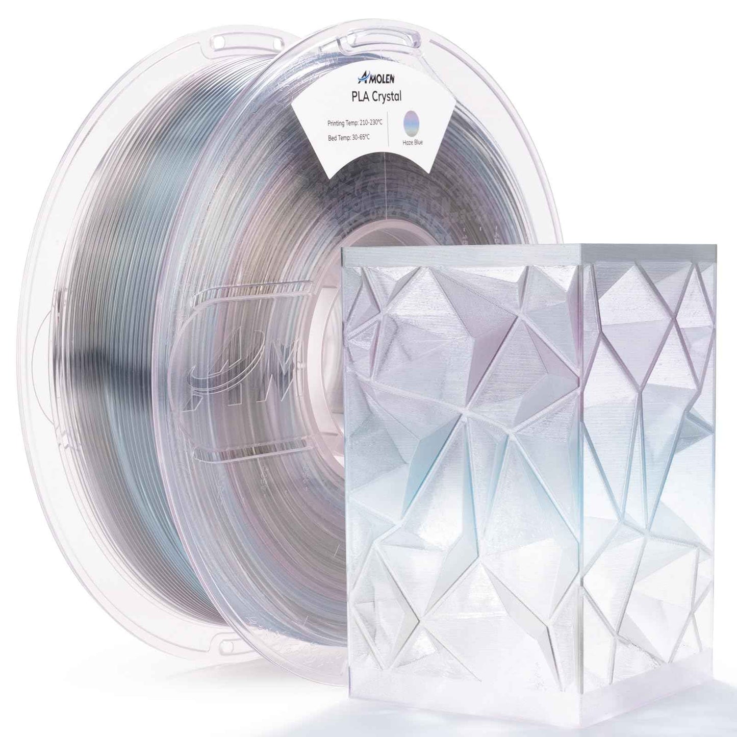 AMOLEN Glow in The Dark PLA Filament, 1.75mm PLA 3D Printer Filament