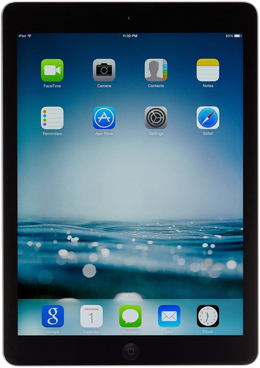 Apple iPad with WiFi, 32GB, Silver (2017 Model) (Refurbished)
