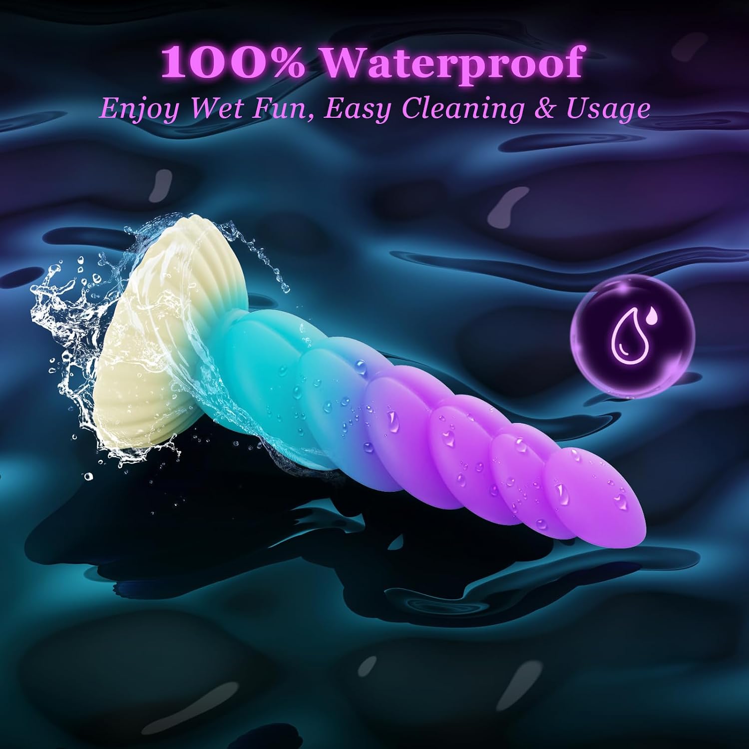 Serhoo Realistic Silicone Dildo with Suction Cup 5.1 to 8.76in