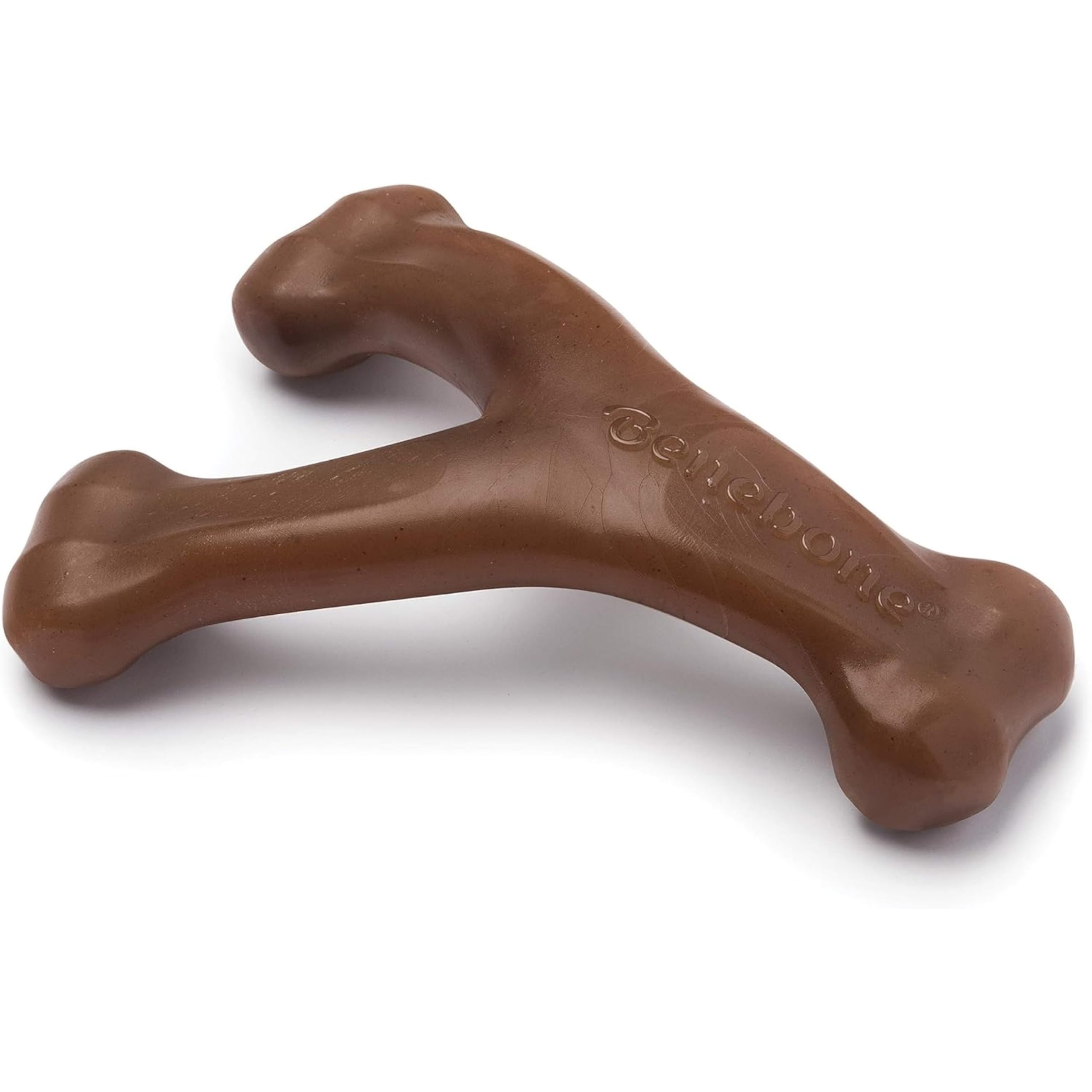 Benebone Fishbone Durable Dog Chew Toy for Aggressive Chewers Medium, Large, Small, Giant