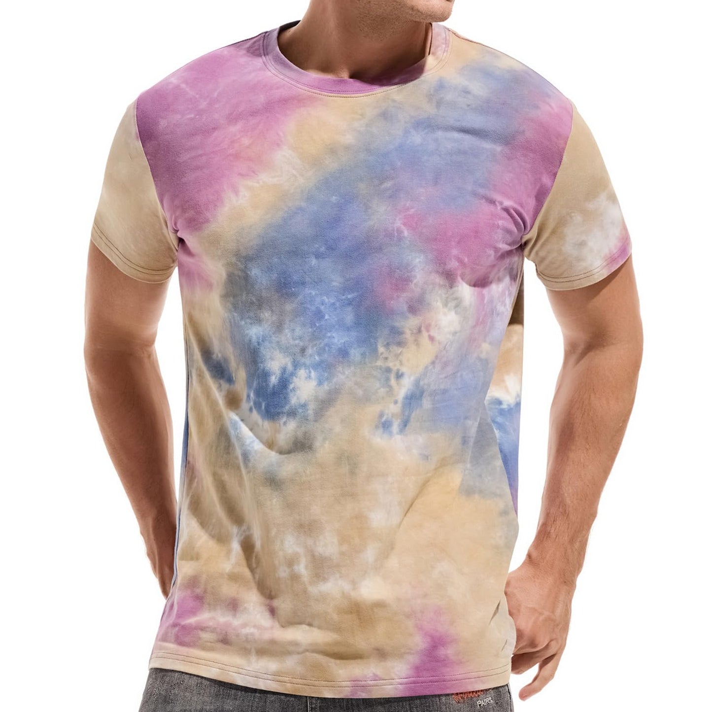 KLIEGOU Mens Hipster Hiphop Tees - Fashion Print T-Shirts