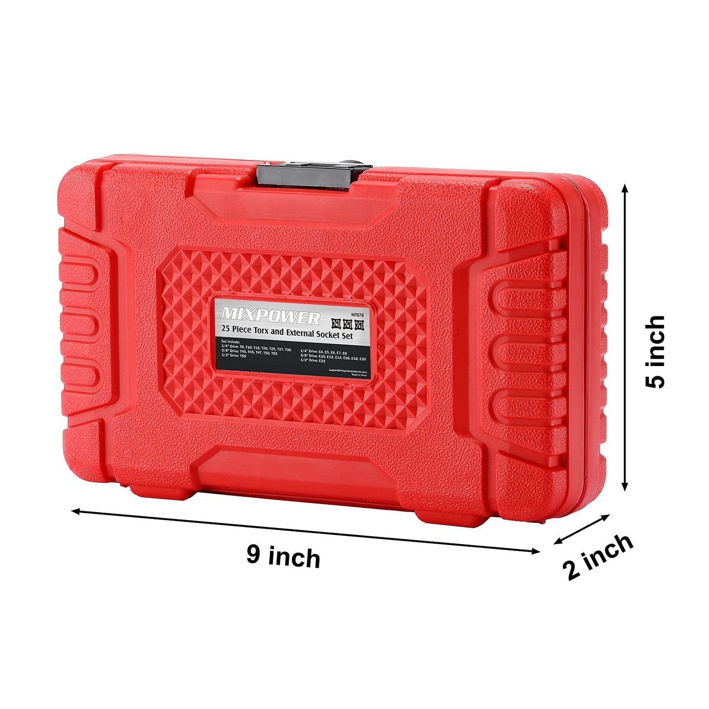 MIXPOWER Torx&E-Torx Socket Set
