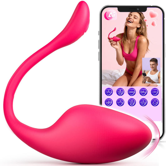 Adult Sex Toys Vibrator for Couples-APP Wearable Panty Vibrator,Long Distance Remote Control Vibrator, G Spot Clitoral Stimulator, Rechargerable Anal Dildo Vibrators Sex Toy for Women