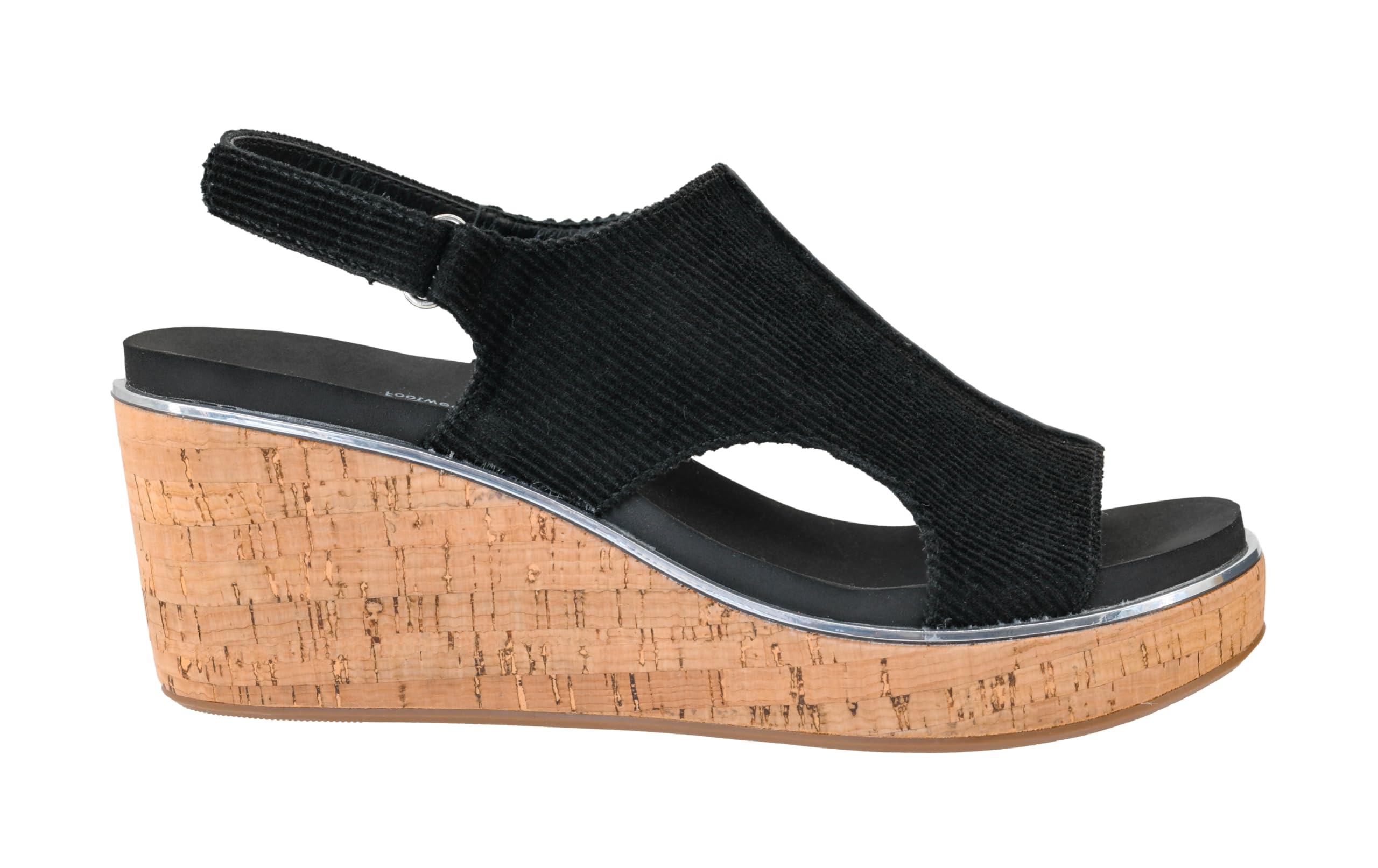 Corkys Footwear Womens Carley Wedges, Featuring Corkys EVA Foam Cushioned Insoles, A 2.5 Inch Heel, Lightweight For All Day Wear, And Hook And Loop Closure