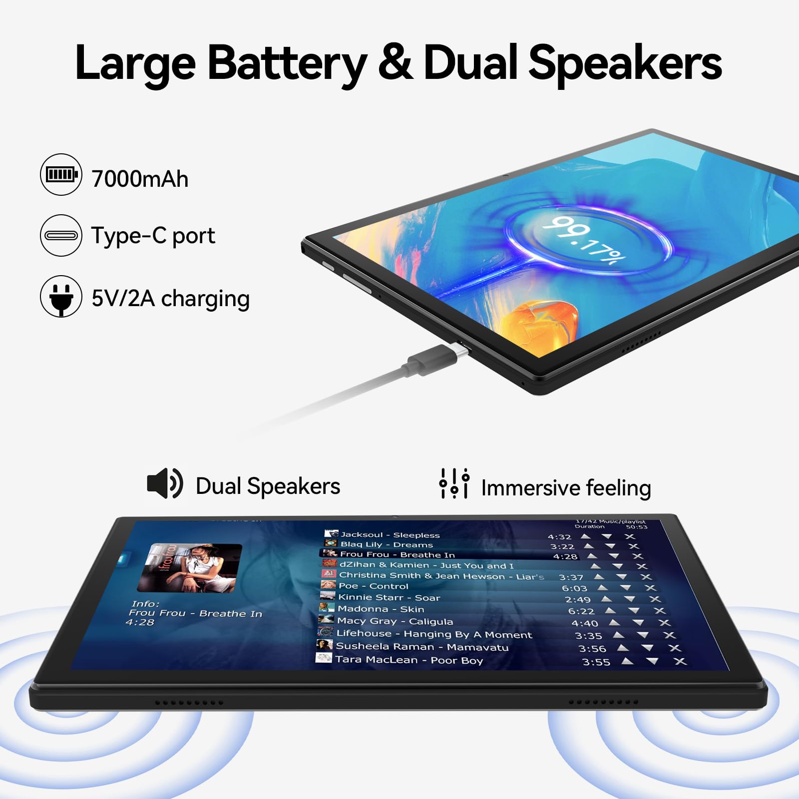 ANTEMPER Tablet 10.1 Inch Android Tablet