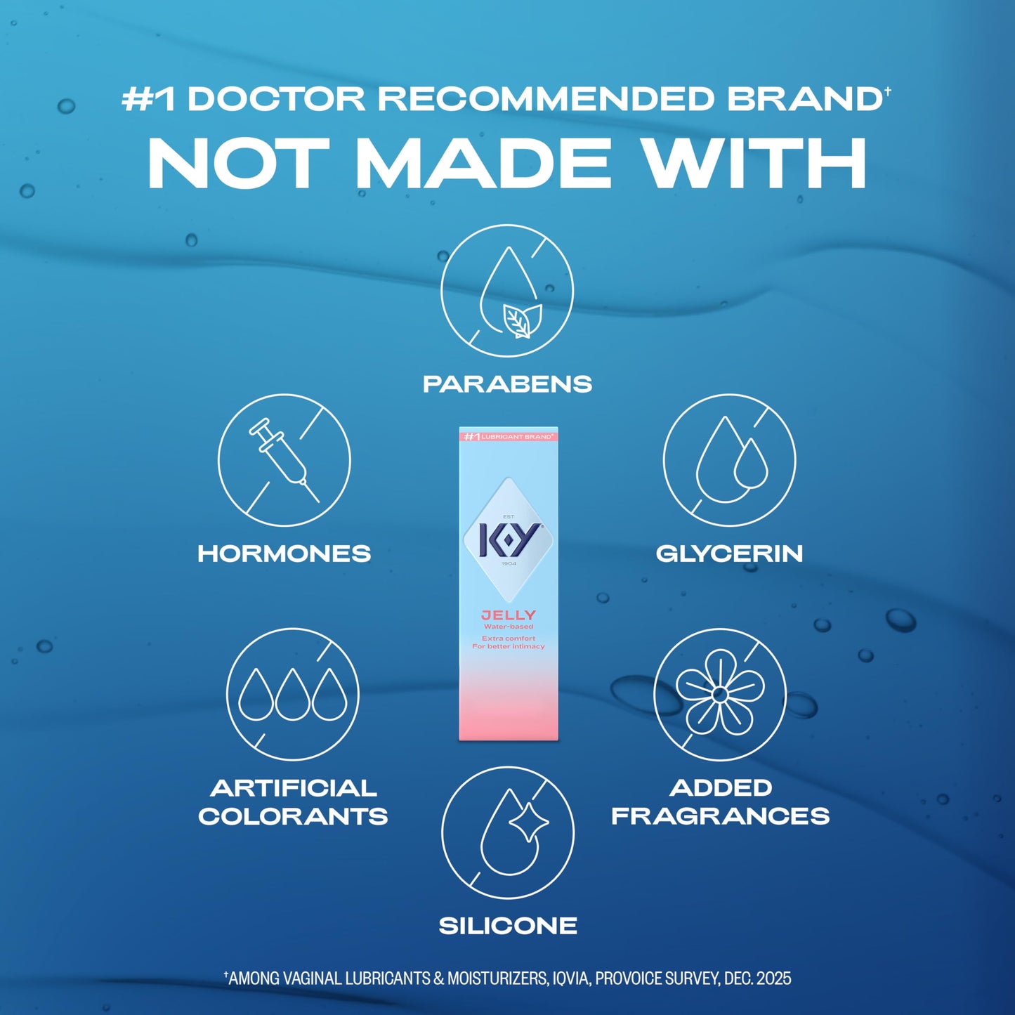 K-Y Jelly Water Based Lube for Sex