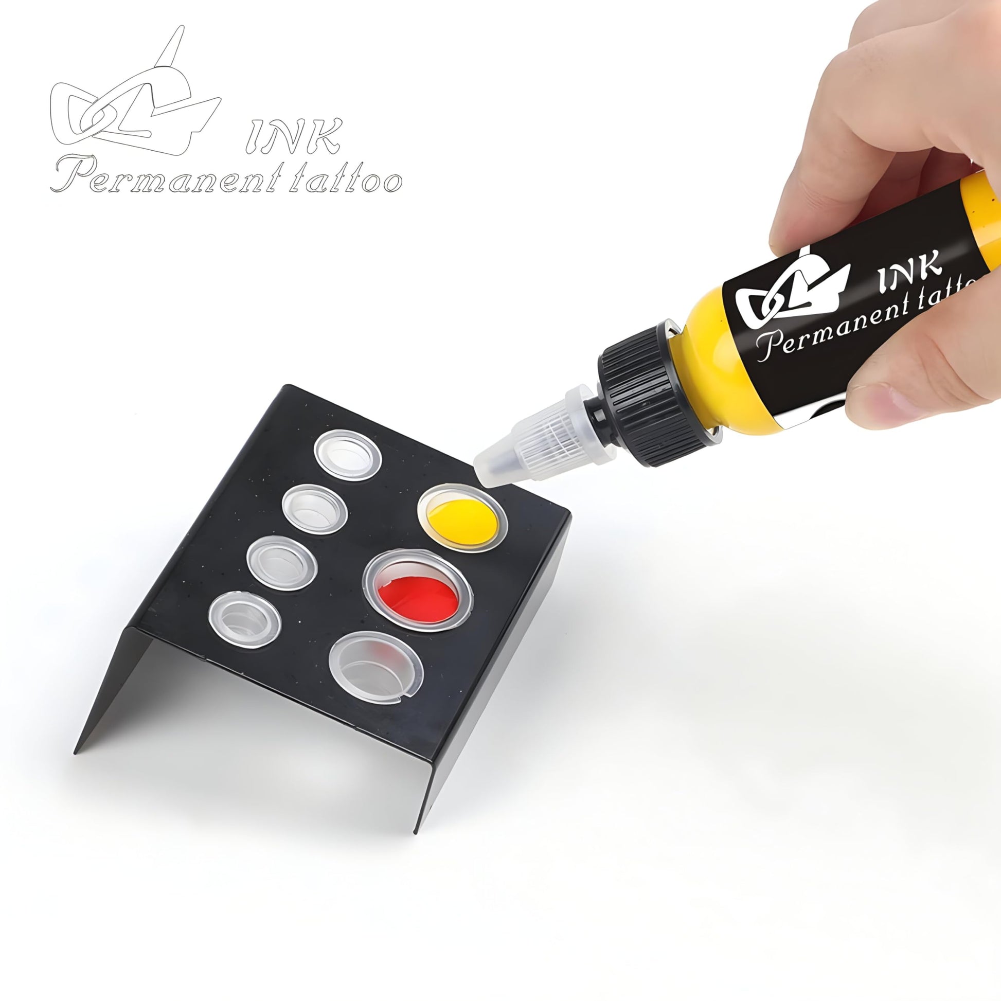 Tattoo Kit 14Pcs Tattoo Ink 14 Colors Set 1 oz 30ml/Bottle Tattoo Inks Pigment Kit for 3D Makeup Beauty Skin Body Art