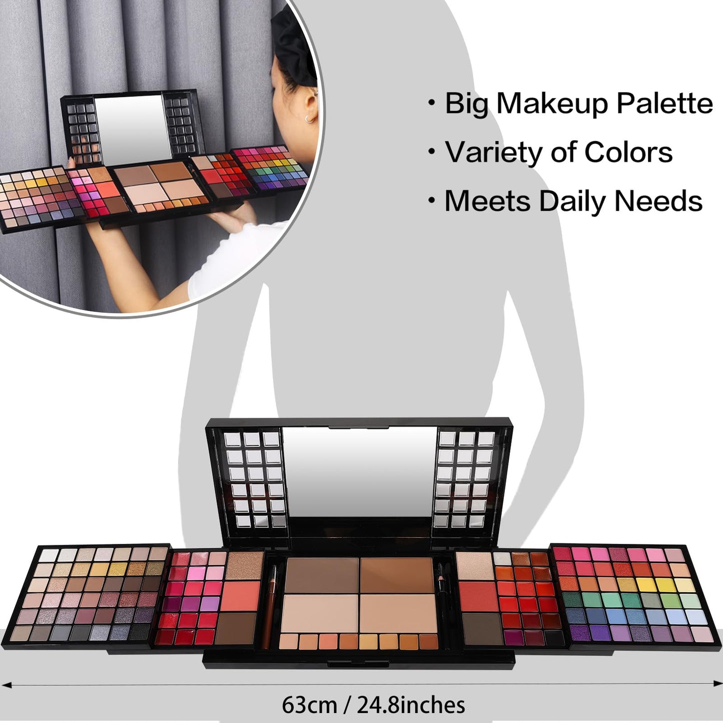 CHARMCODE Big Makeup Kit