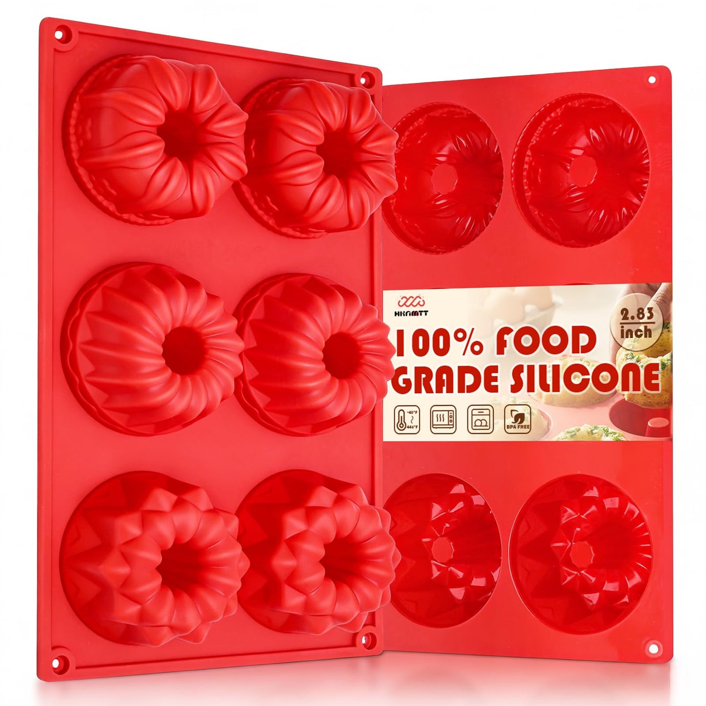 HKNMTT silicone candy molds
