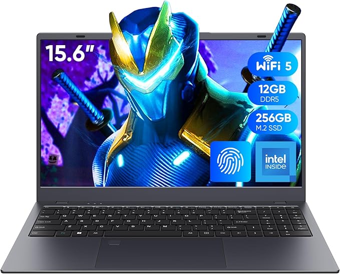 Coolby RiaBook 15.6in FHD IPS Laptop 12GB RAM 256GB SSD