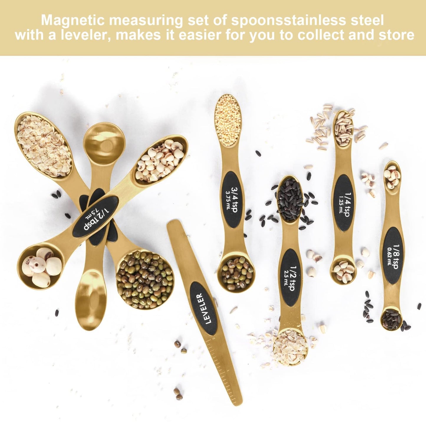 Magnetic Measuring Spoons