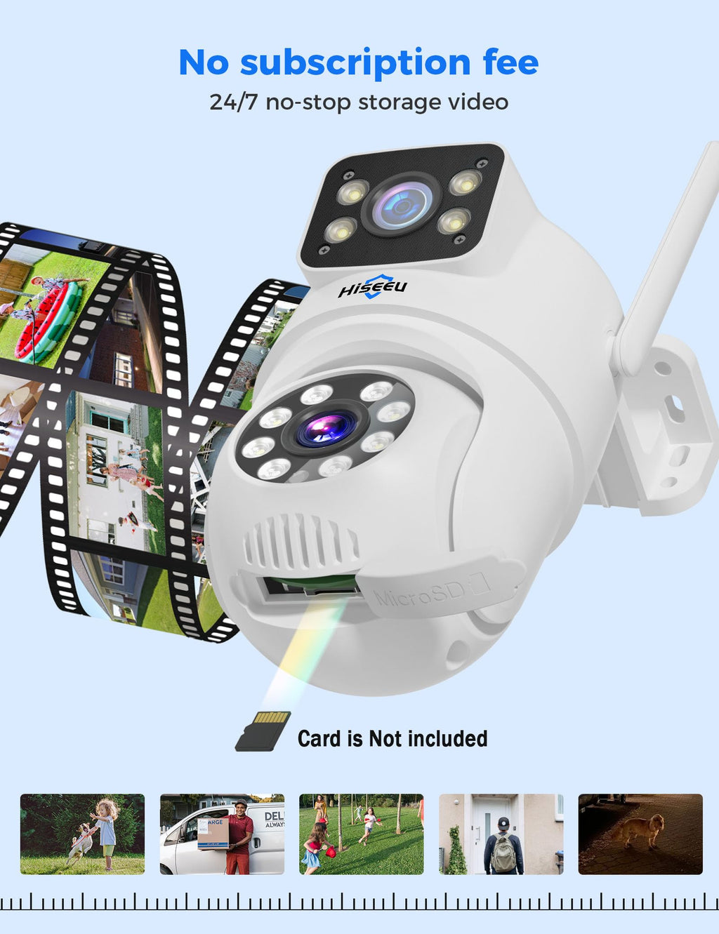Hiseeu PTZ Camera