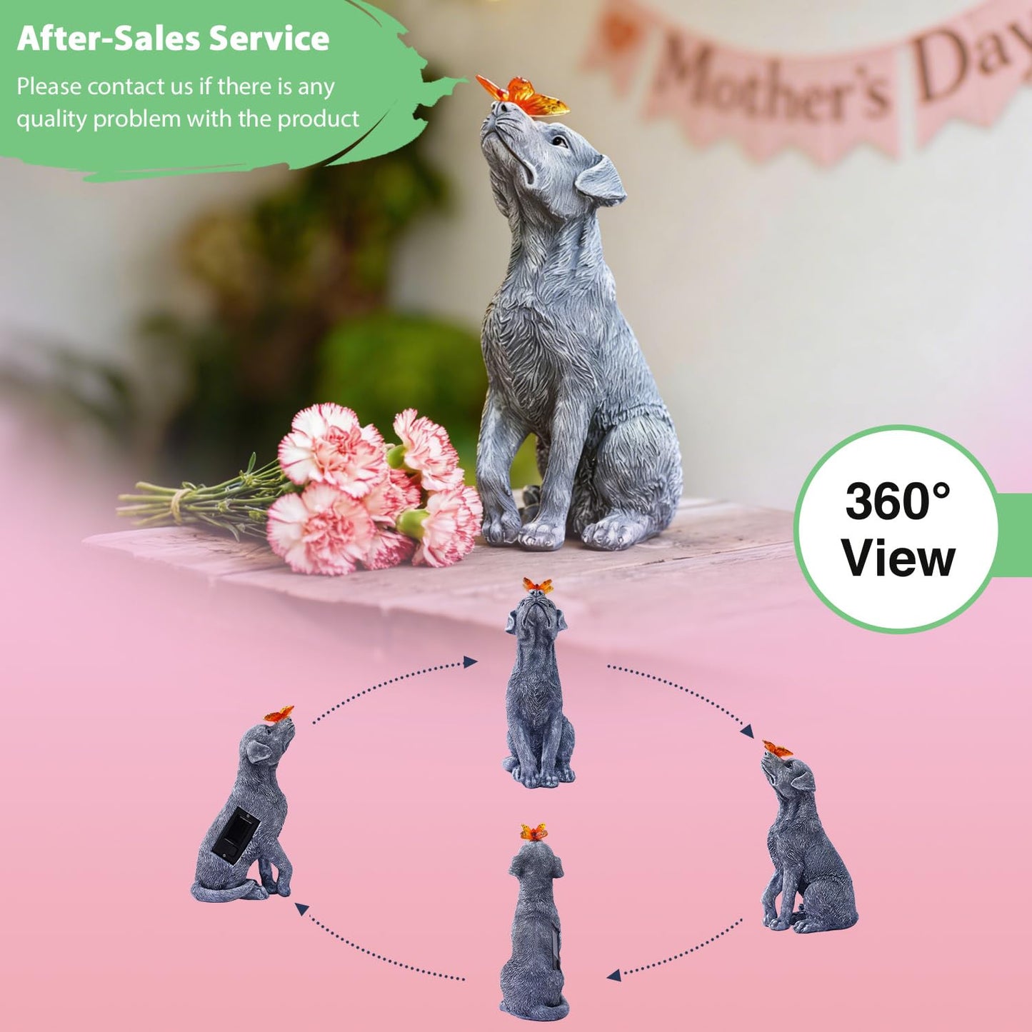 Goodeco Garden Decor Outdoor Statue Gifts