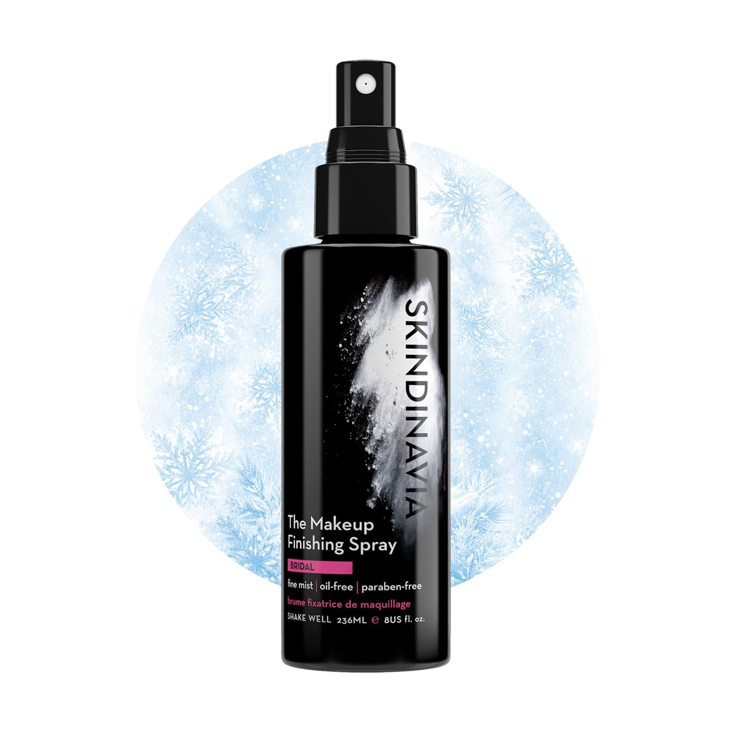 Skindinavia The Makeup Finishing Spray, Classic Makeup Setting Spray, All-Day Wear, Long-Lasting Up to 16+ Hours, Heat-Resistant & Waterproof, Cooling Fine Mist, 2.0 Oz