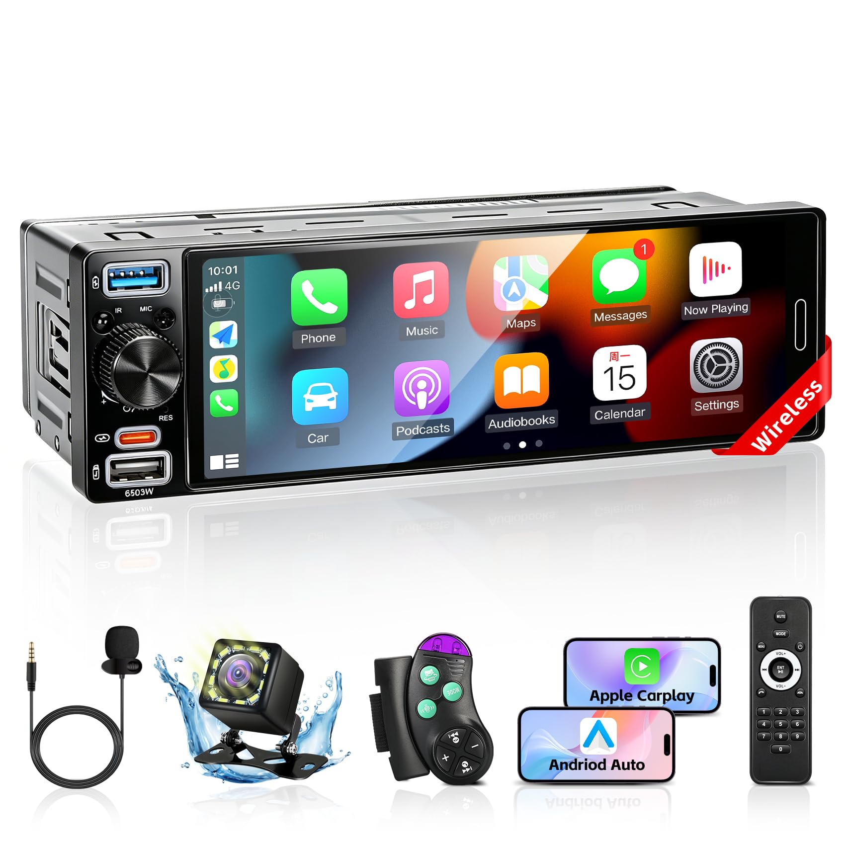 Single Din Car Stereo