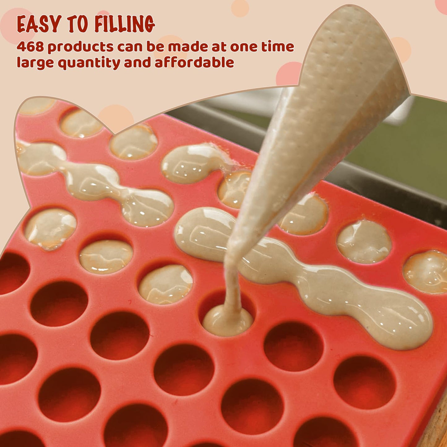 HKNMTT silicone candy molds