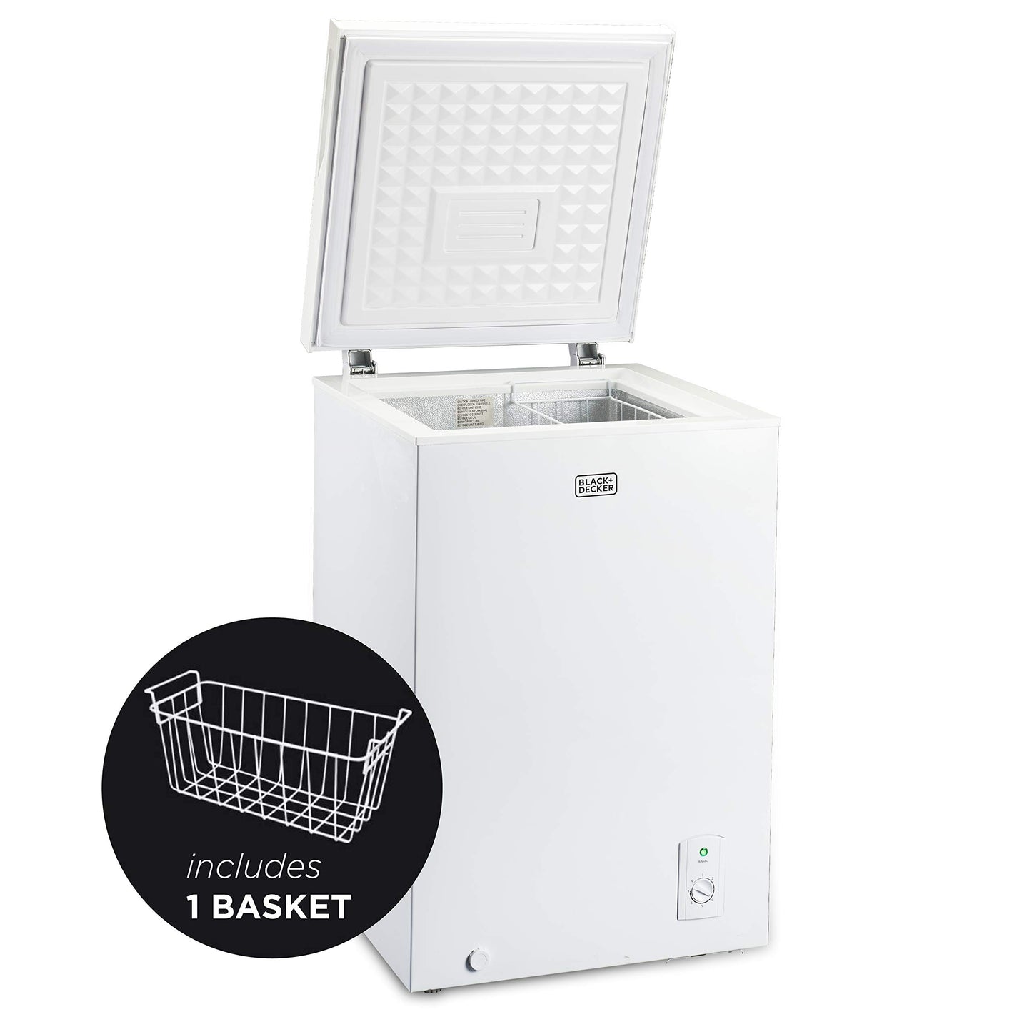 BLACK+DECKER 2.7 Cu. Ft. Compact Chest Freezer