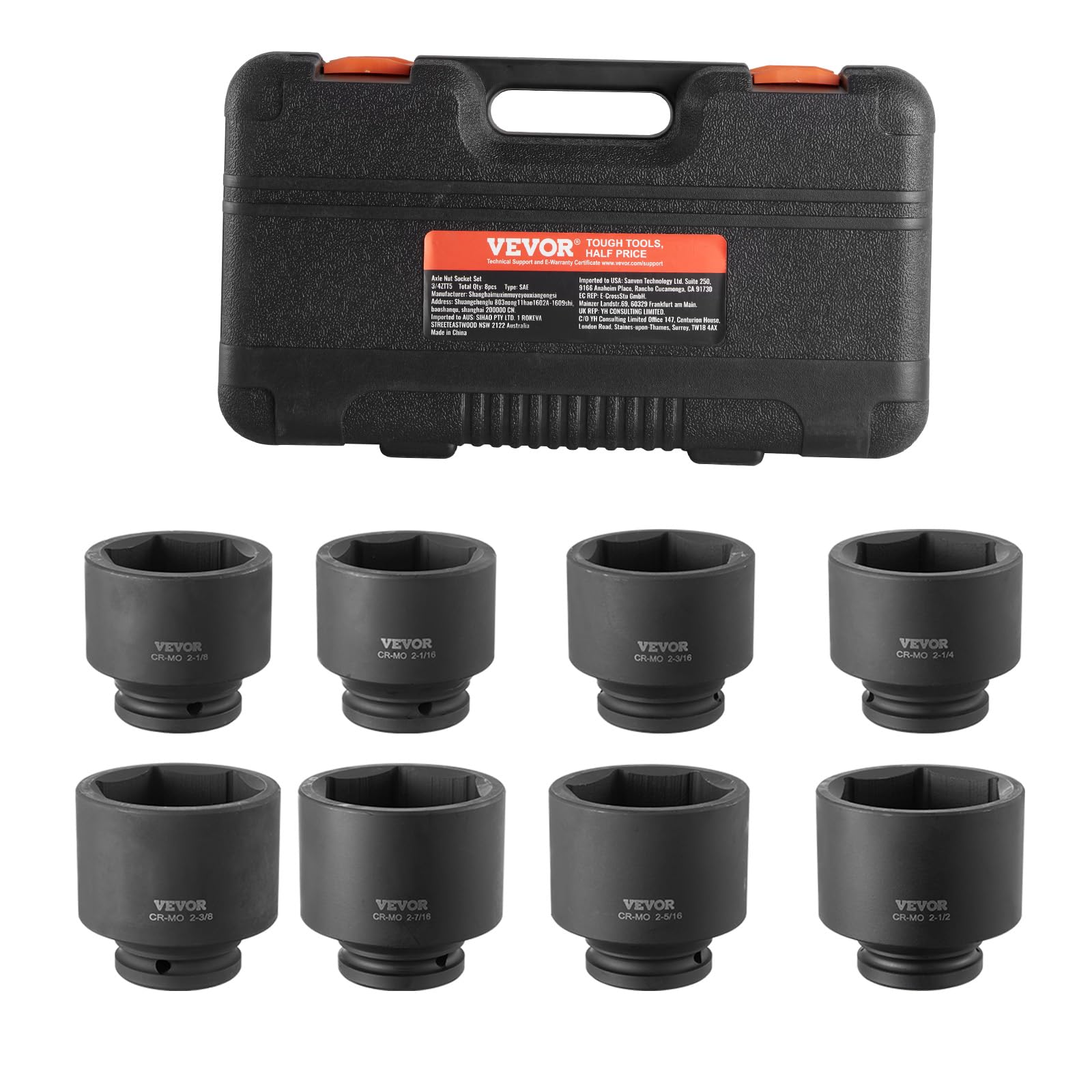 VEVOR Impact Socket Set