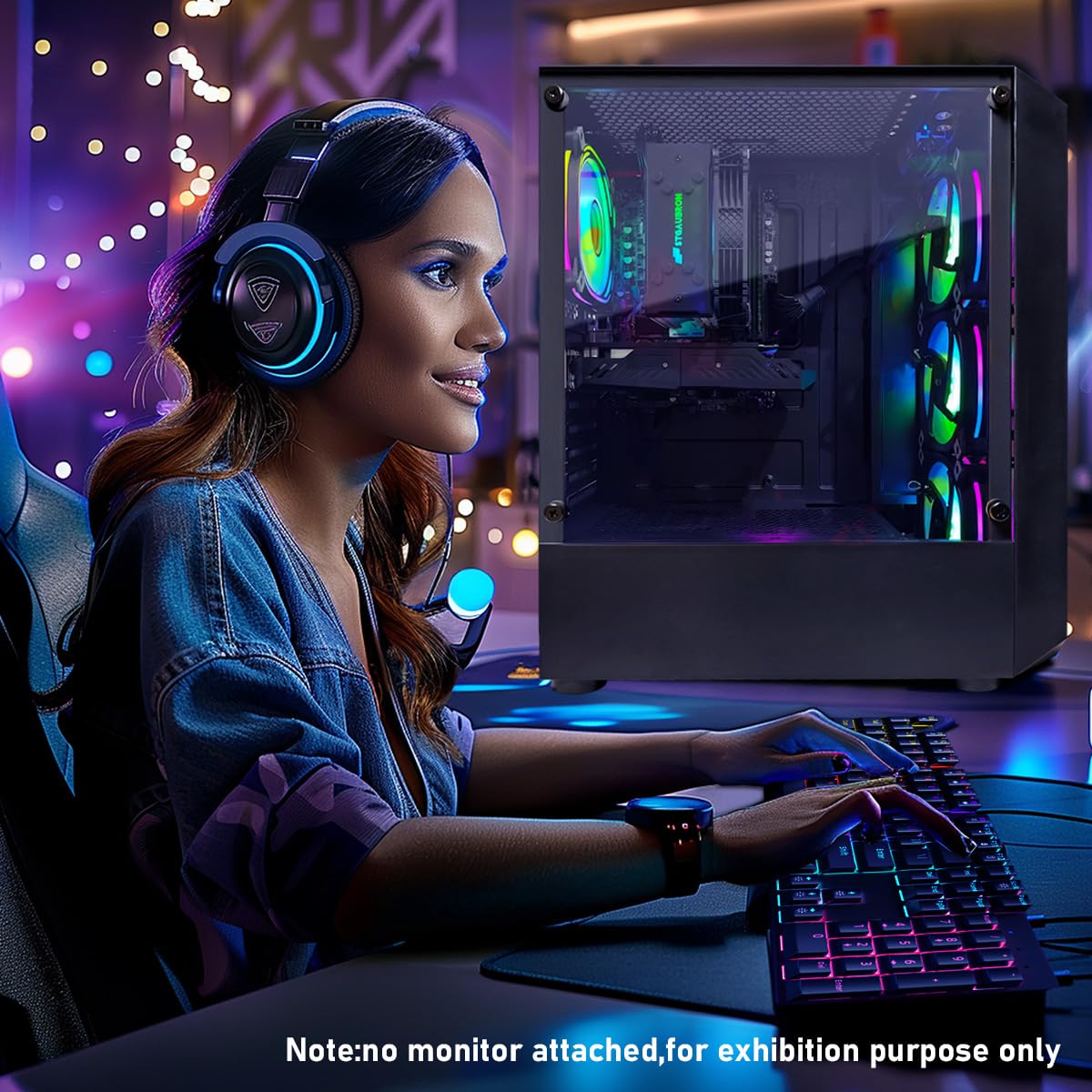 STGAubron Gaming Desktop PC Computer
