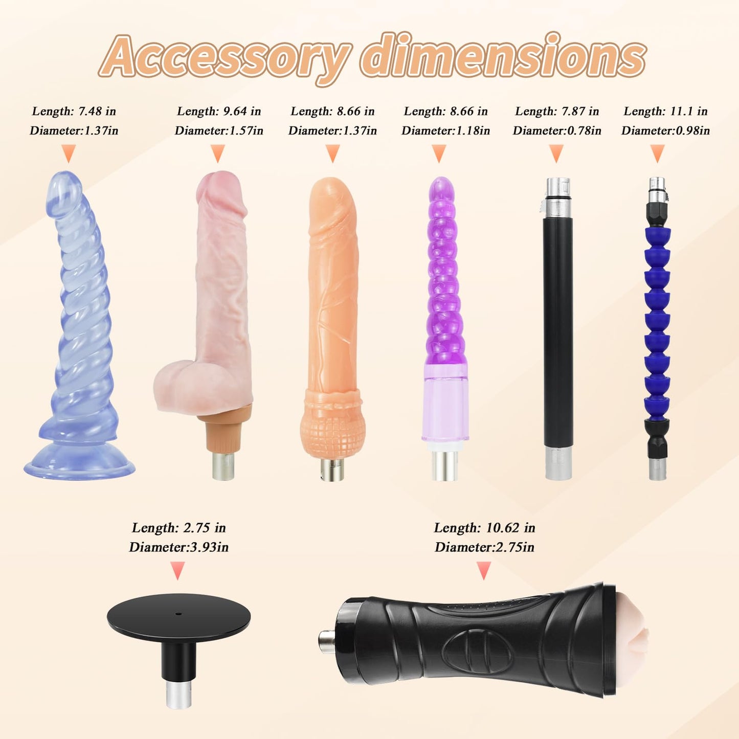 Sex Machine Thrusting Dildo Machine Realistic Dildo 3XLR Attachments Thrusting Machine Sex Toys for Women and Men Automatic Masturbator Thrusting Sex Toy Machine Device with Suction Cup and Anal Dildo