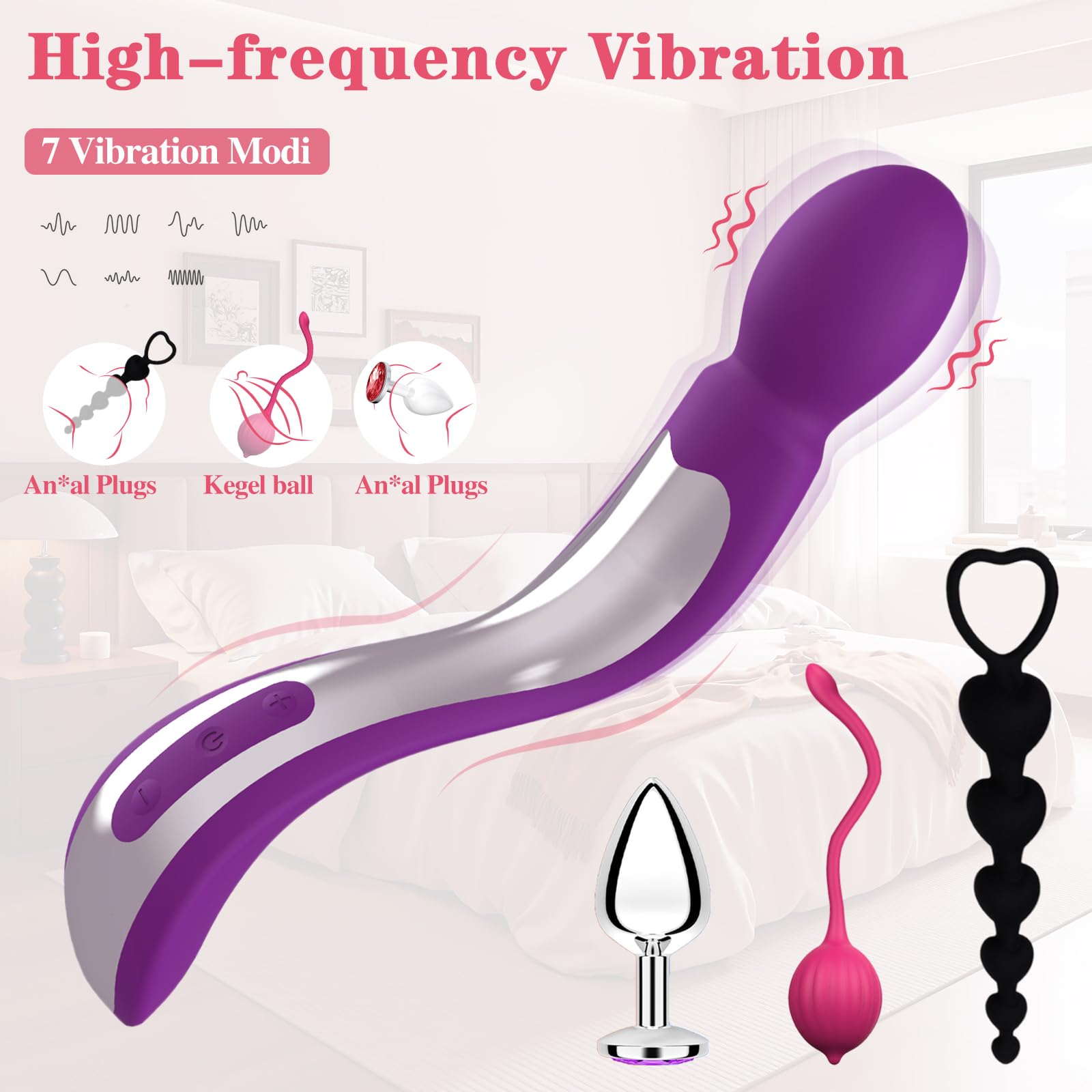 Sex Toy Gifts 2026 | Worth Over $160, 20 PCS Surprise Gift Set | Couple Adult Sex Toy Kit | Vibrator, BDSM Kit, Masturbator, Anal Plug&Bead etc., Ideal Gift for Women/Men/Birthday