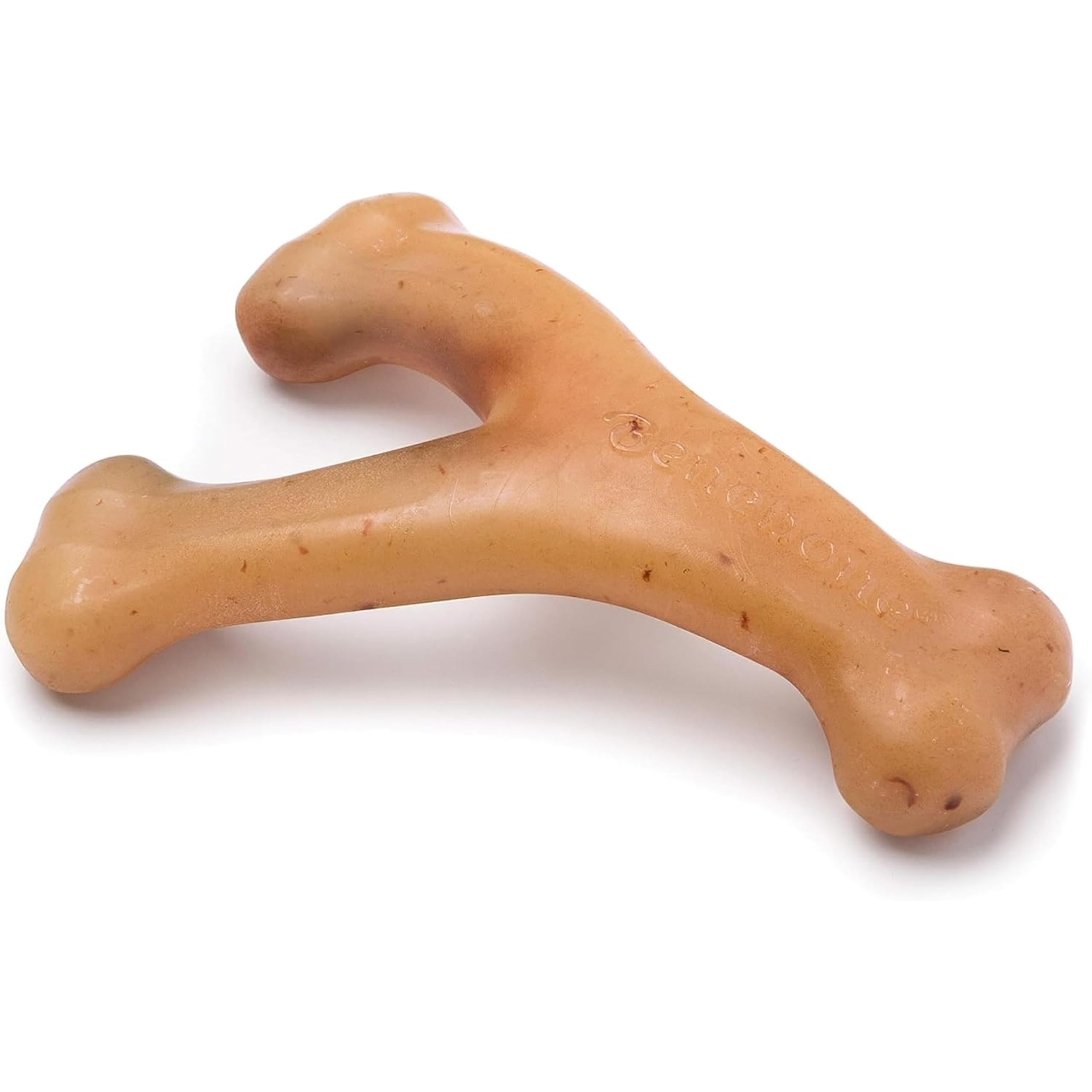 Benebone Fishbone Durable Dog Chew Toy for Aggressive Chewers Medium, Large, Small, Giant
