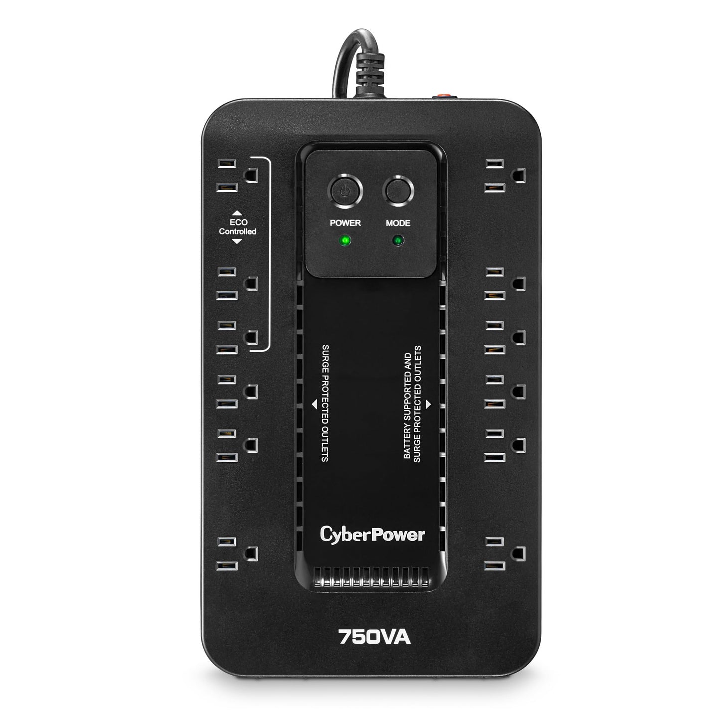 CyberPower EC350G Ecologic 350VA/255-Watts Energy Efficient Desktop UPS