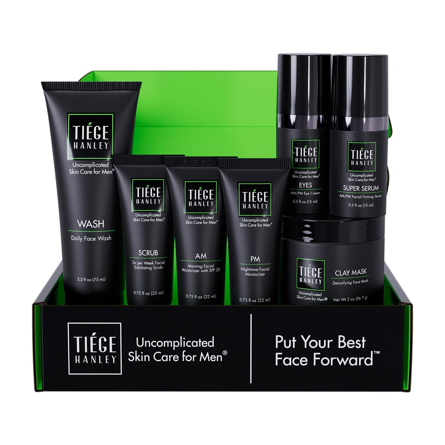 Tiege Hanley Men’s Skin Care Set 30 & 90 Days Routine