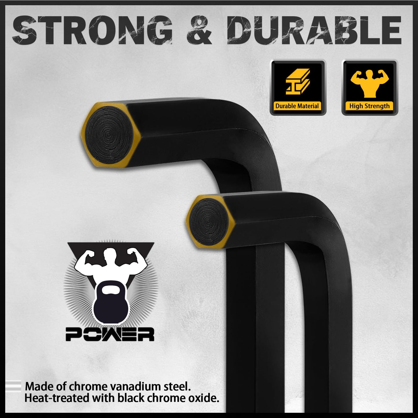 ELEAD Hex Key Allen Wrench Set, High-Visibility Size Markings
