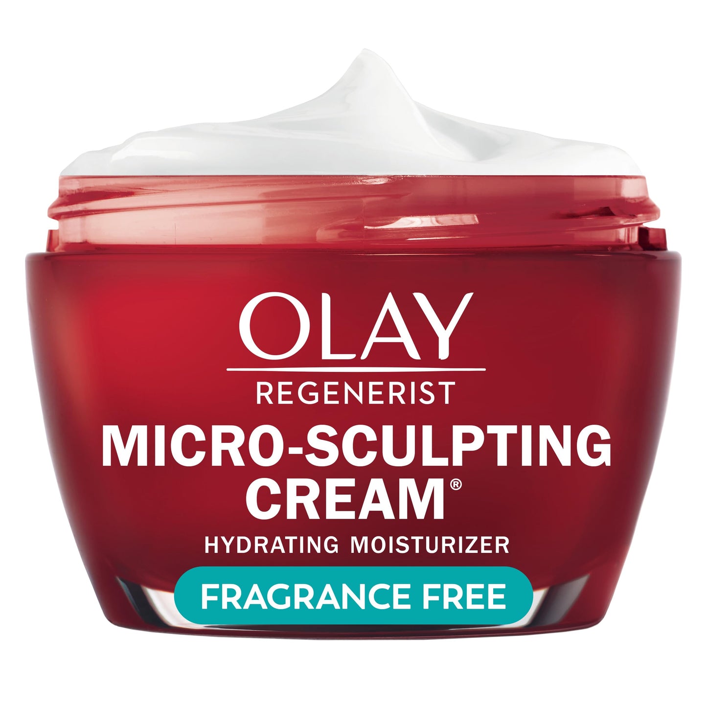 Olay Face Moisturizer, Regenerist Micro-Sculpting Cream for Women, Fragrance-Free Hydrating Anti-Aging, Anti-Wrinkle, Firming Skin Care Hyaluronic Acid, Niacinamide, Amino Peptides, 1.7 Oz (Pack of 3)