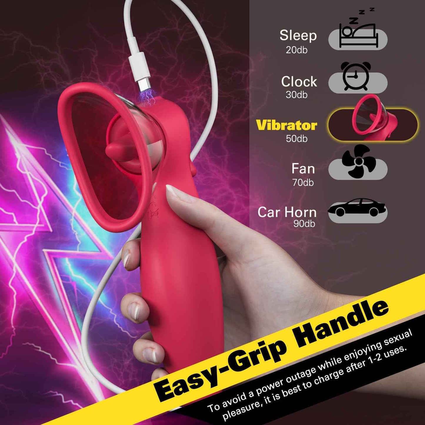 Pussy Pump Sex Toys - 3 in 1 Suction/Licking/Vibration Female Nipple Pussy Sucker Automatic Vacuum Vagina Pump, Women Sex Toys - Pumps & Enlargers for Women Sexual Enhancers Clit Nipple Stimulation