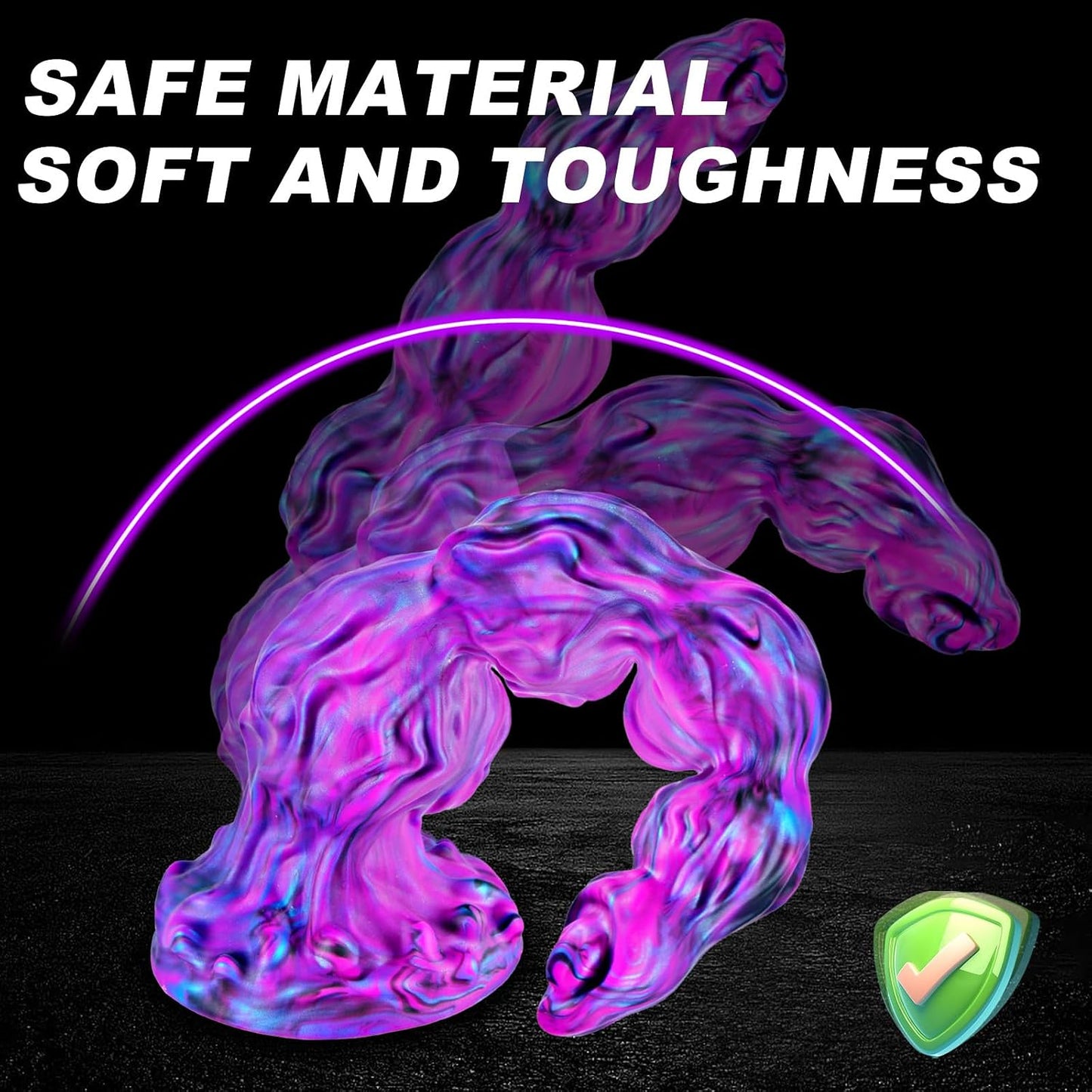 Hainuo Fantasy Monster Dog Knot Dildo with Suction Cup