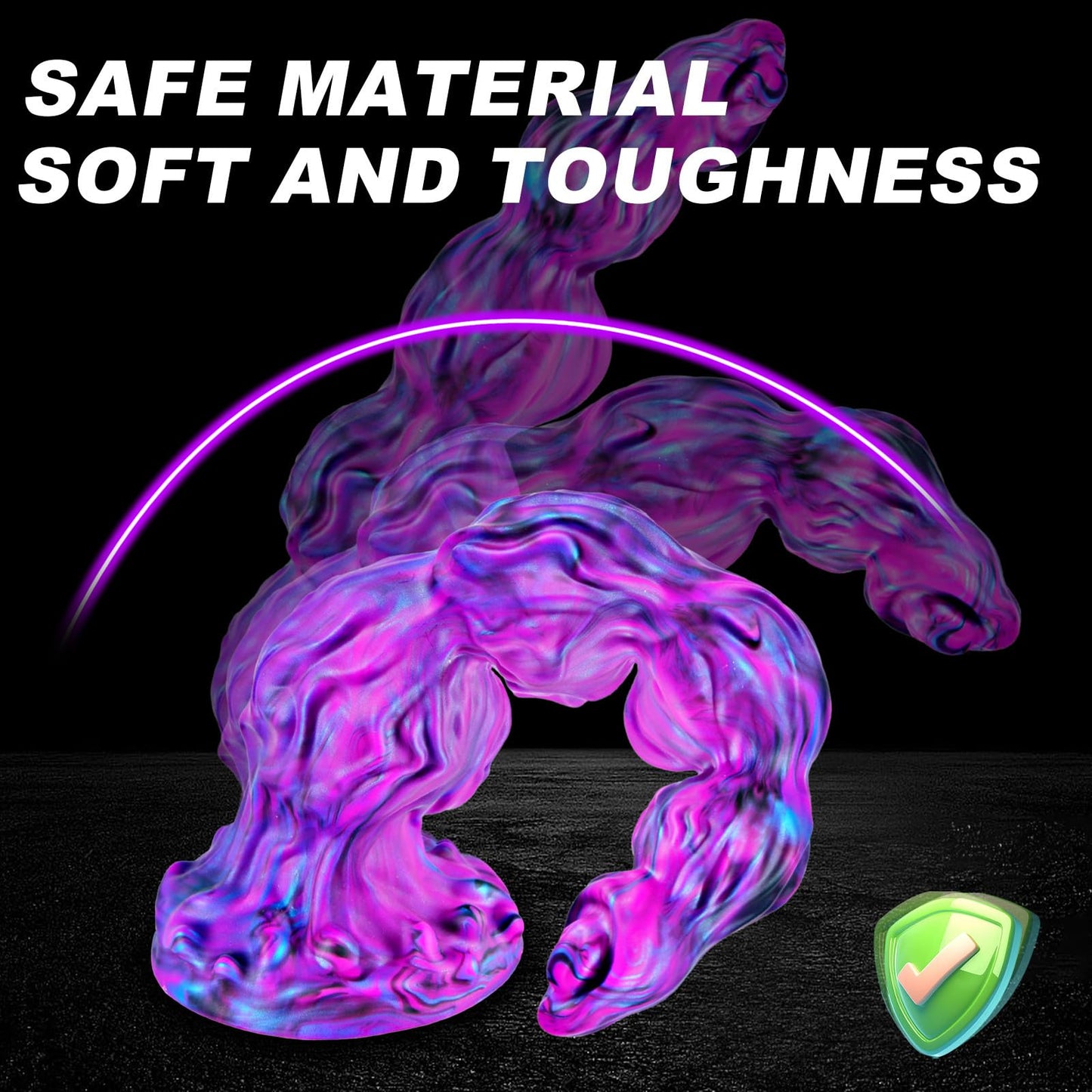 7.9 inch Small Beginner Monster Knot Horse Dildo