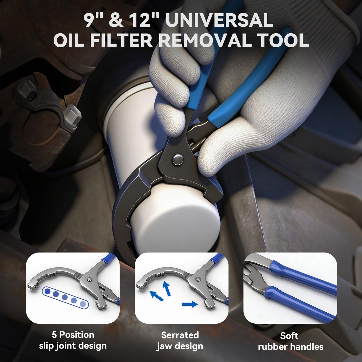 DISEN Oil Filter Wrench Set