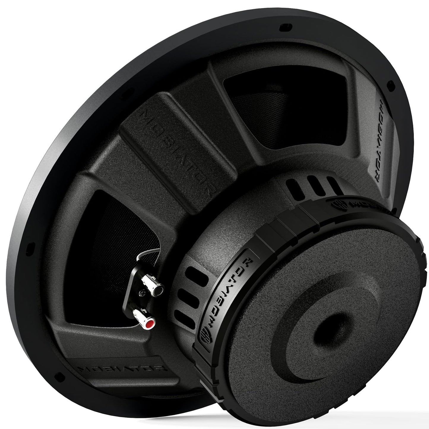 MOBIATOR-12 1200W Max Power Dual 4 Ohm Car Subwoofer, Easy to Install, Black-S224