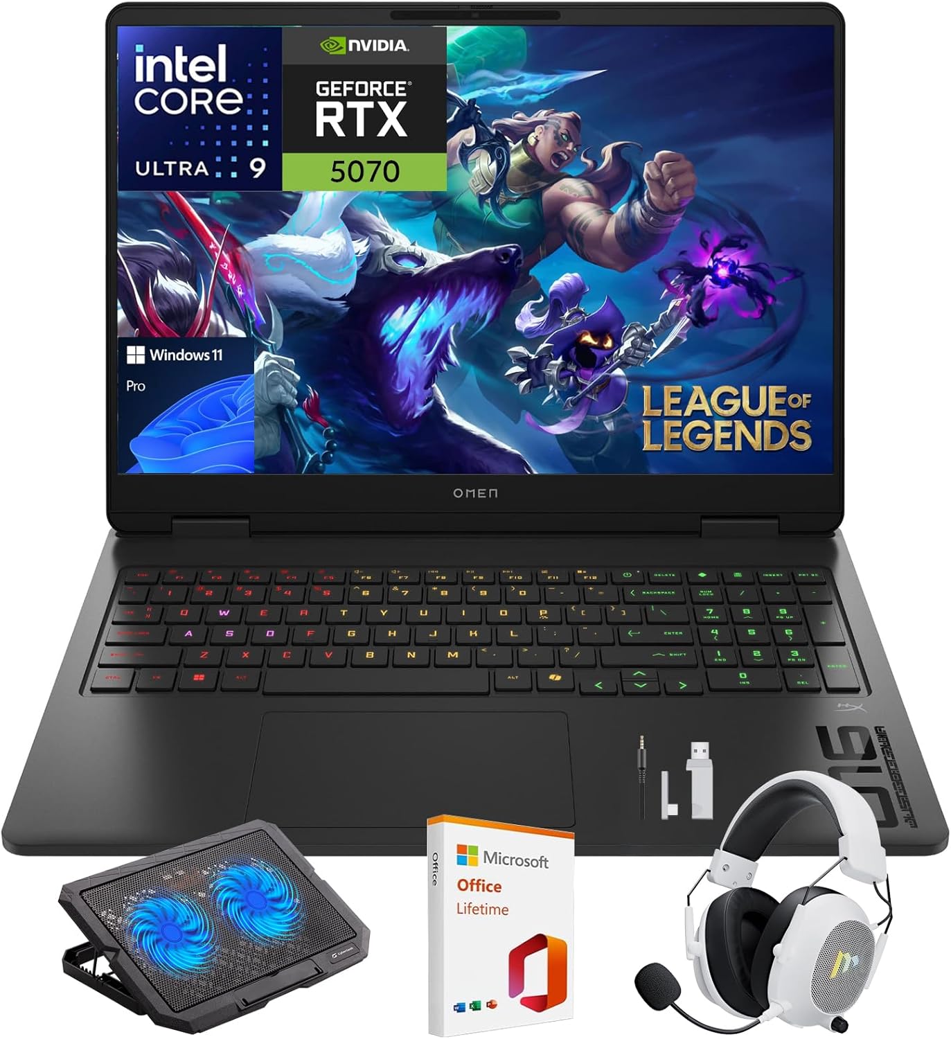 HP Omen 16 Slim Gaming Laptop Intel Core Ultra 9