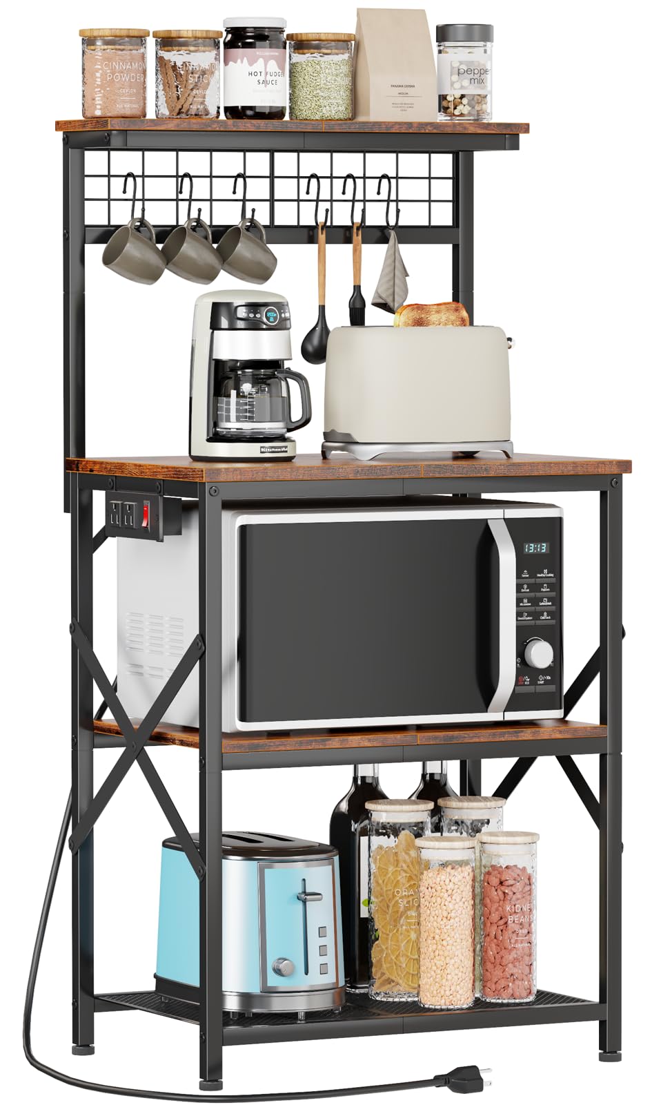 Furologee Small Bakers Rack