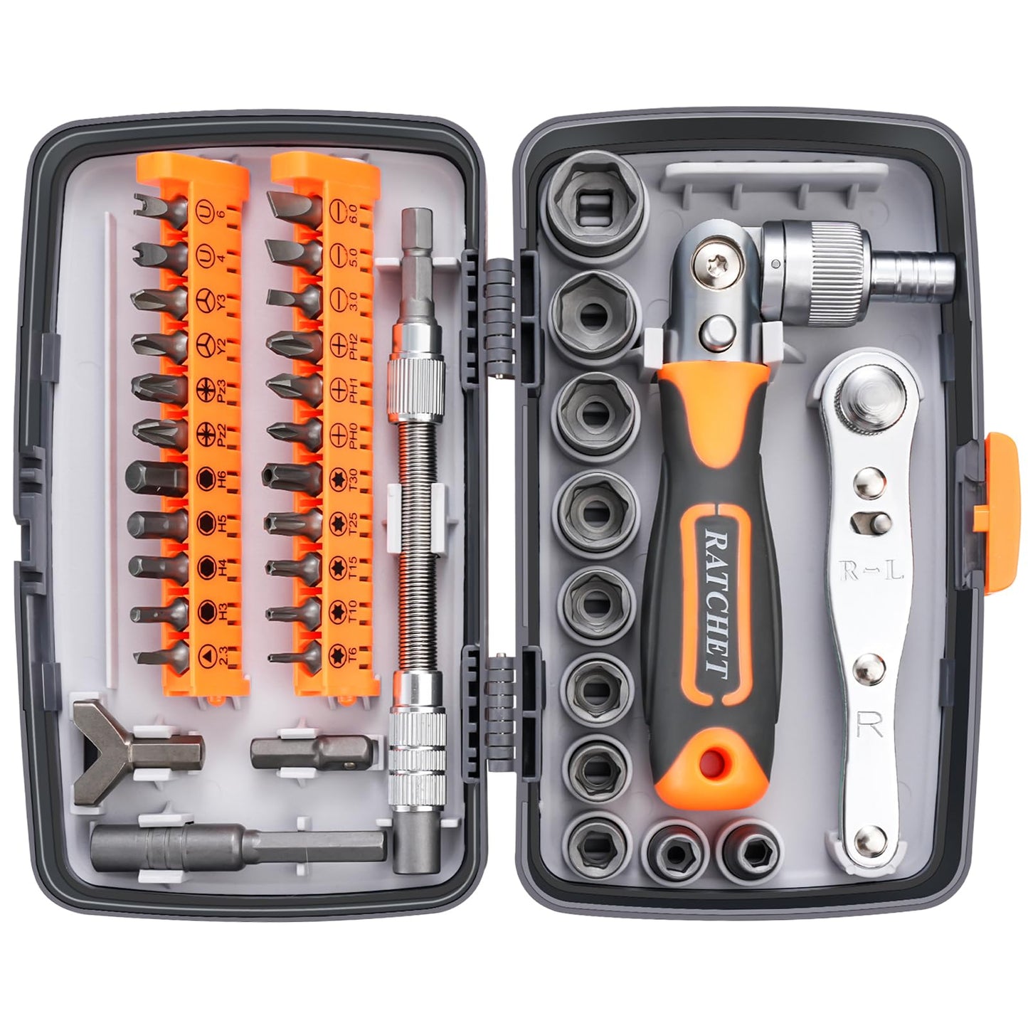 Ratcheting Screwdriver Set: KeenWise 38-in-1 Ratchet Screwdriver Tools Versatile Magnetic Tools for Mechanics and DIY Enthusiasts
