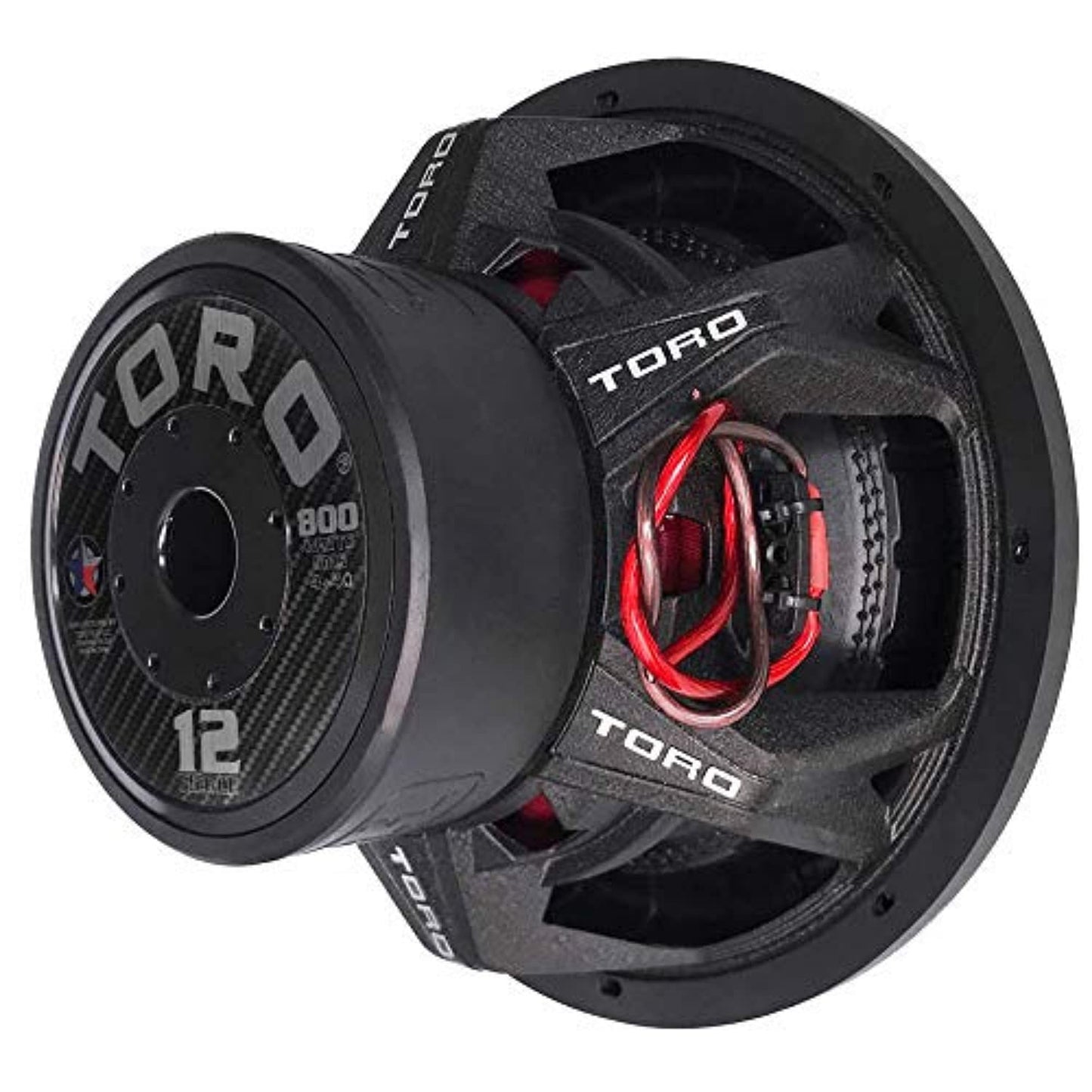 TORO TECH – 12” Car Audio Subwoofer for Cars, Trucks, Jeeps, Boats, Off Road with Hard Hitting Bass (Sold As Each)