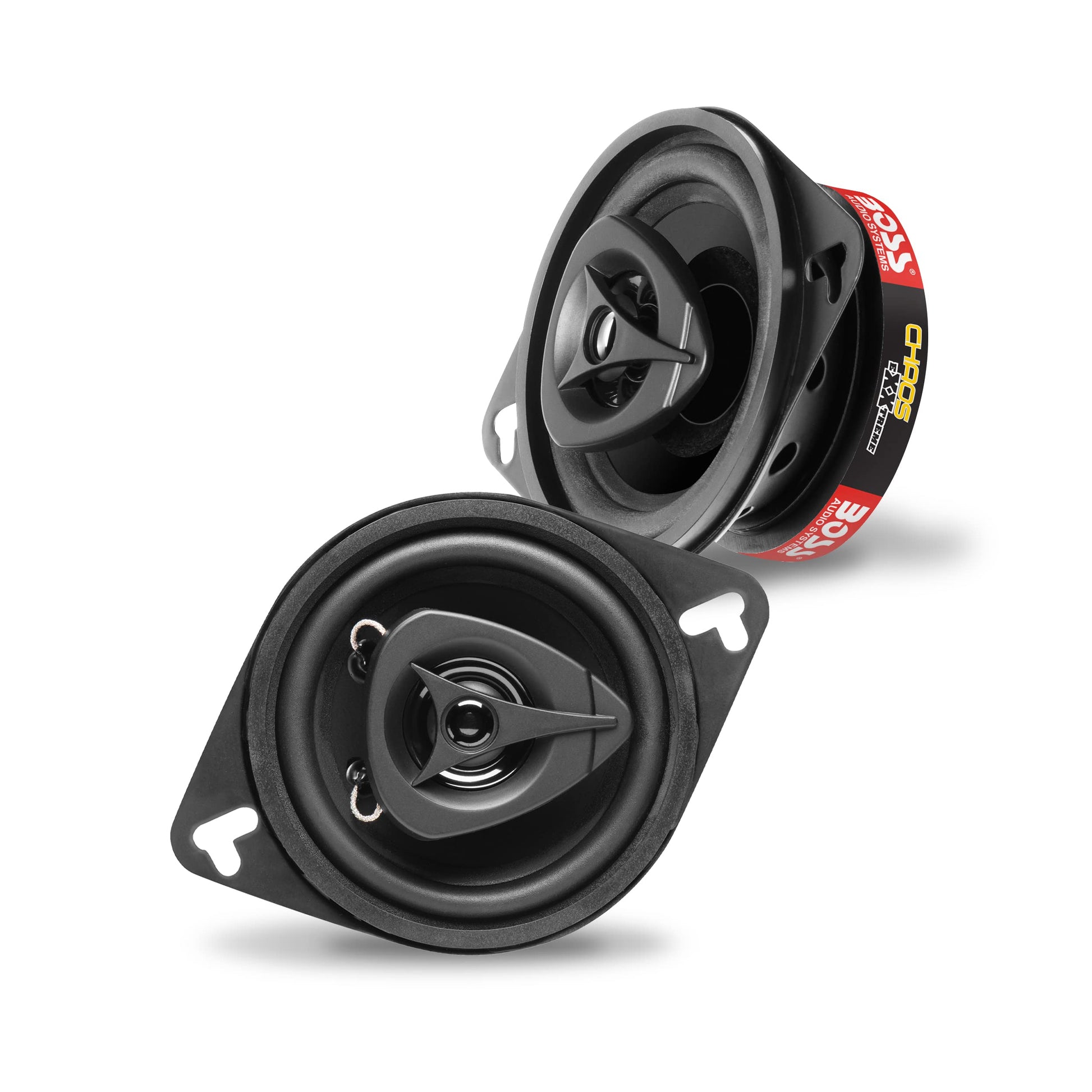 BOSS Audio Systems Car Replacement Speakers Various Sizes Red/Black