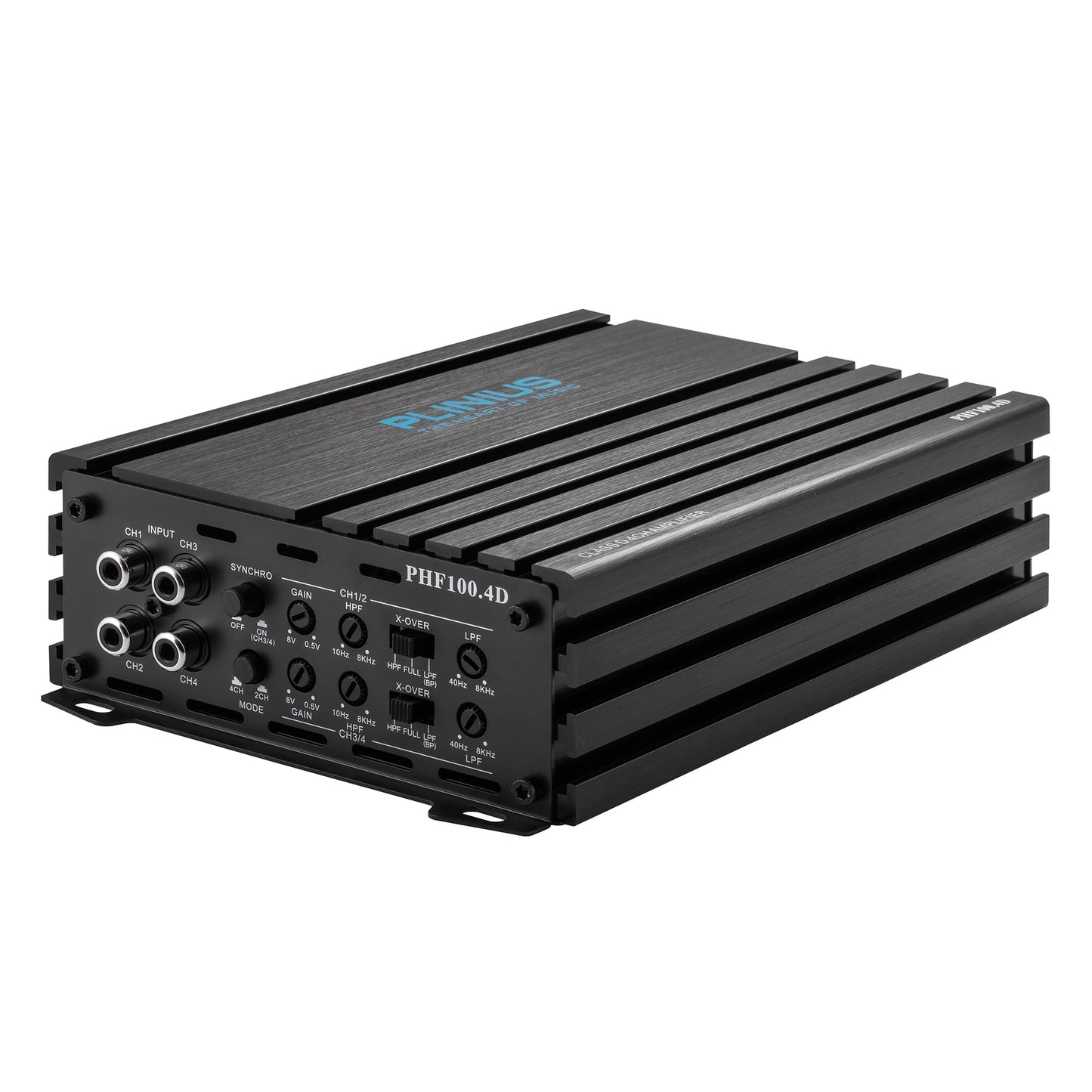 PLINIUS PHF1000D car Audio Amplifier Monoblock Class D MOSFER 1000 watts RMS Remote Subwoofer Level Control