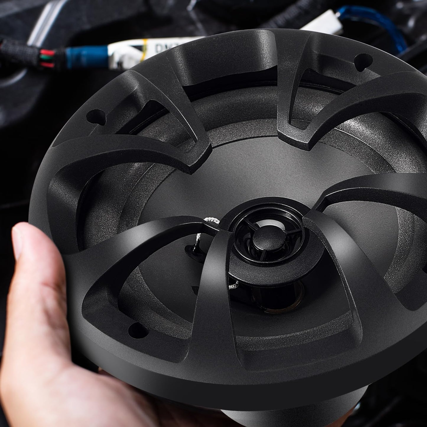 Datanly 2-Way Coaxial Car Audio Speakers Full Range Speakers with Powerful Sound and Easy Installation Enhanced Bass Response Black Car Loudspeaker