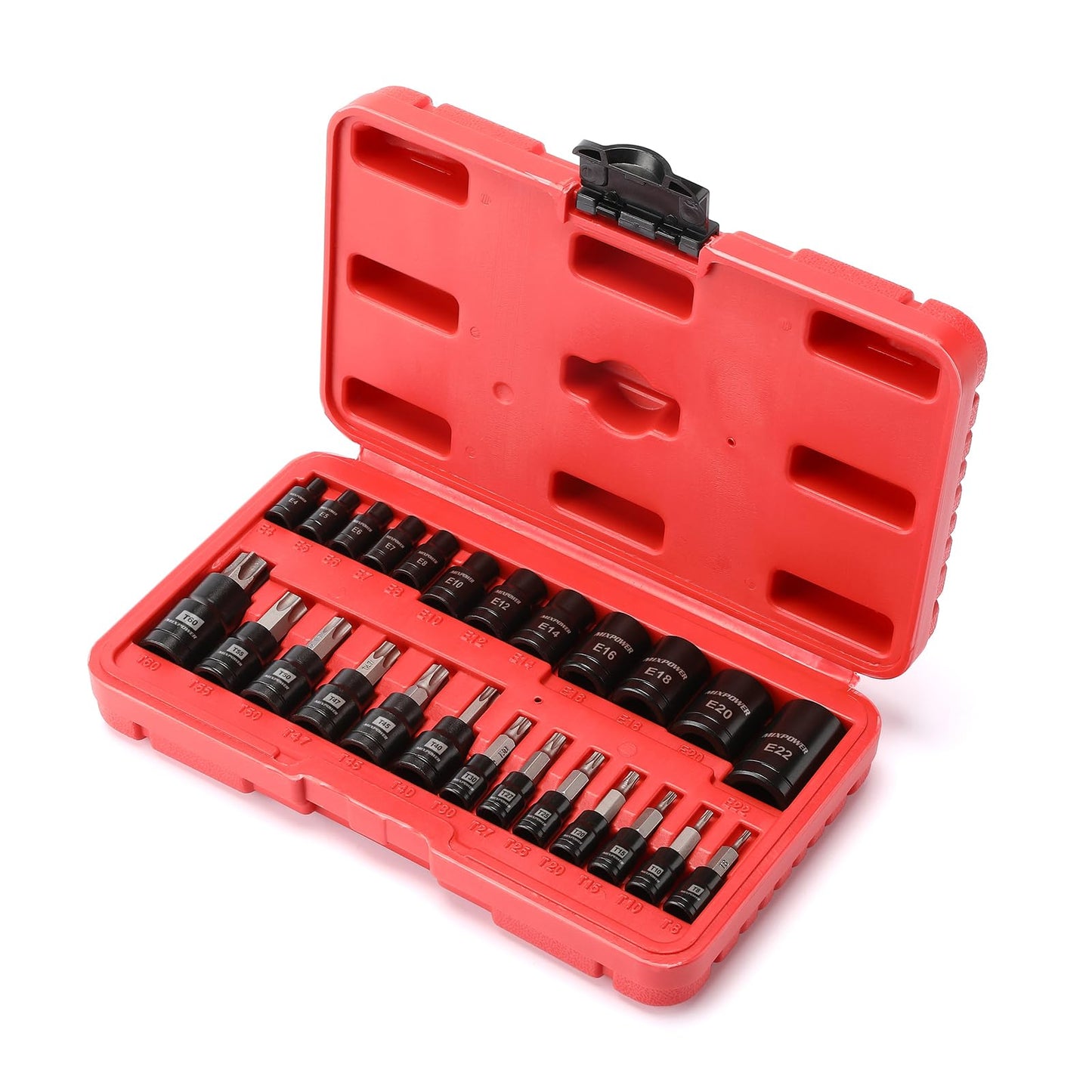 MIXPOWER Torx&E-Torx Socket Set
