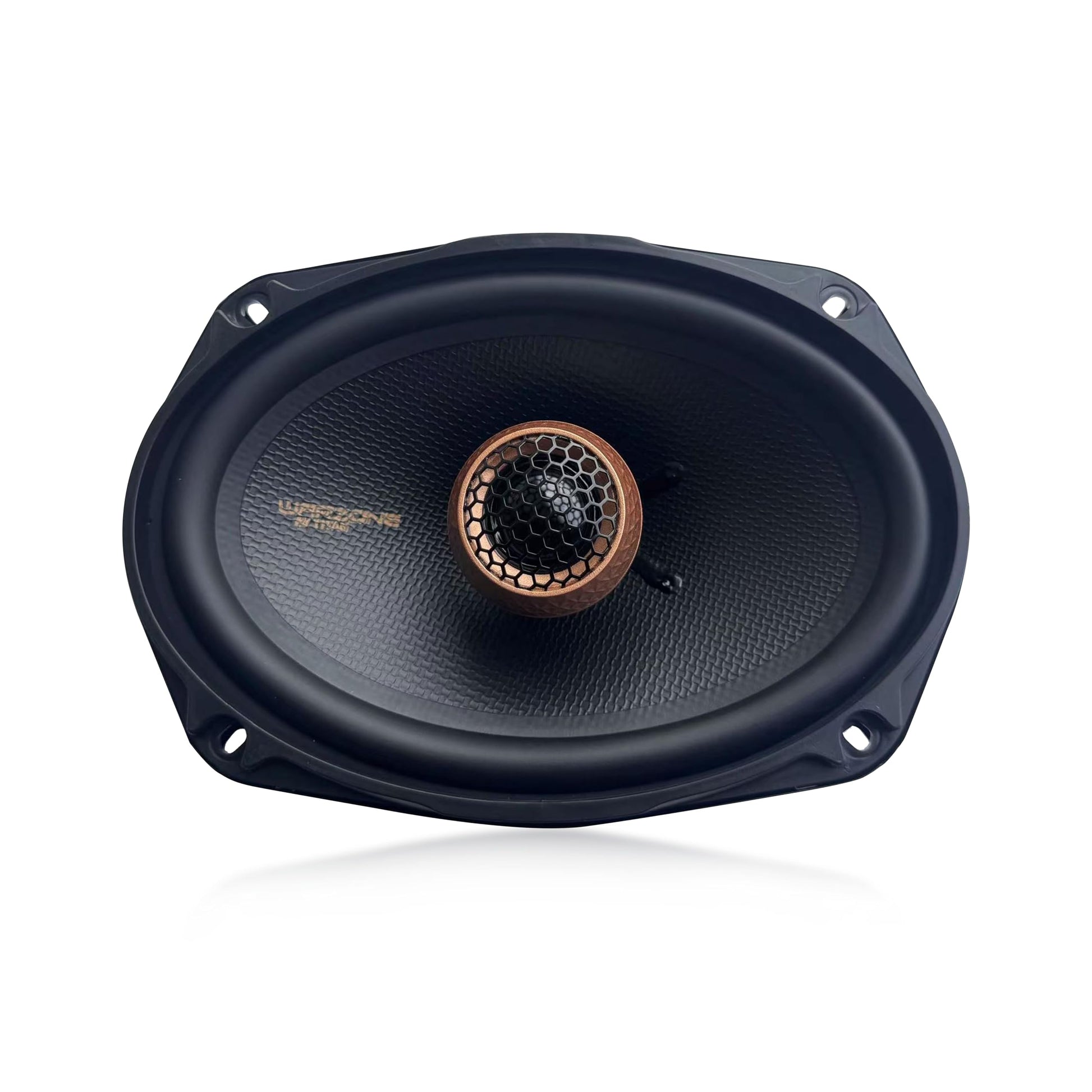 Warzone 4X WZ69PTi 6x9-Inch Super Coaxial Speaker Pair, 4 Ohm, 1300W Max, 400W RMS, 92dB Sensitivity, Ferrite Woofer & PEI Dome Tweeter for Pro Car Audio