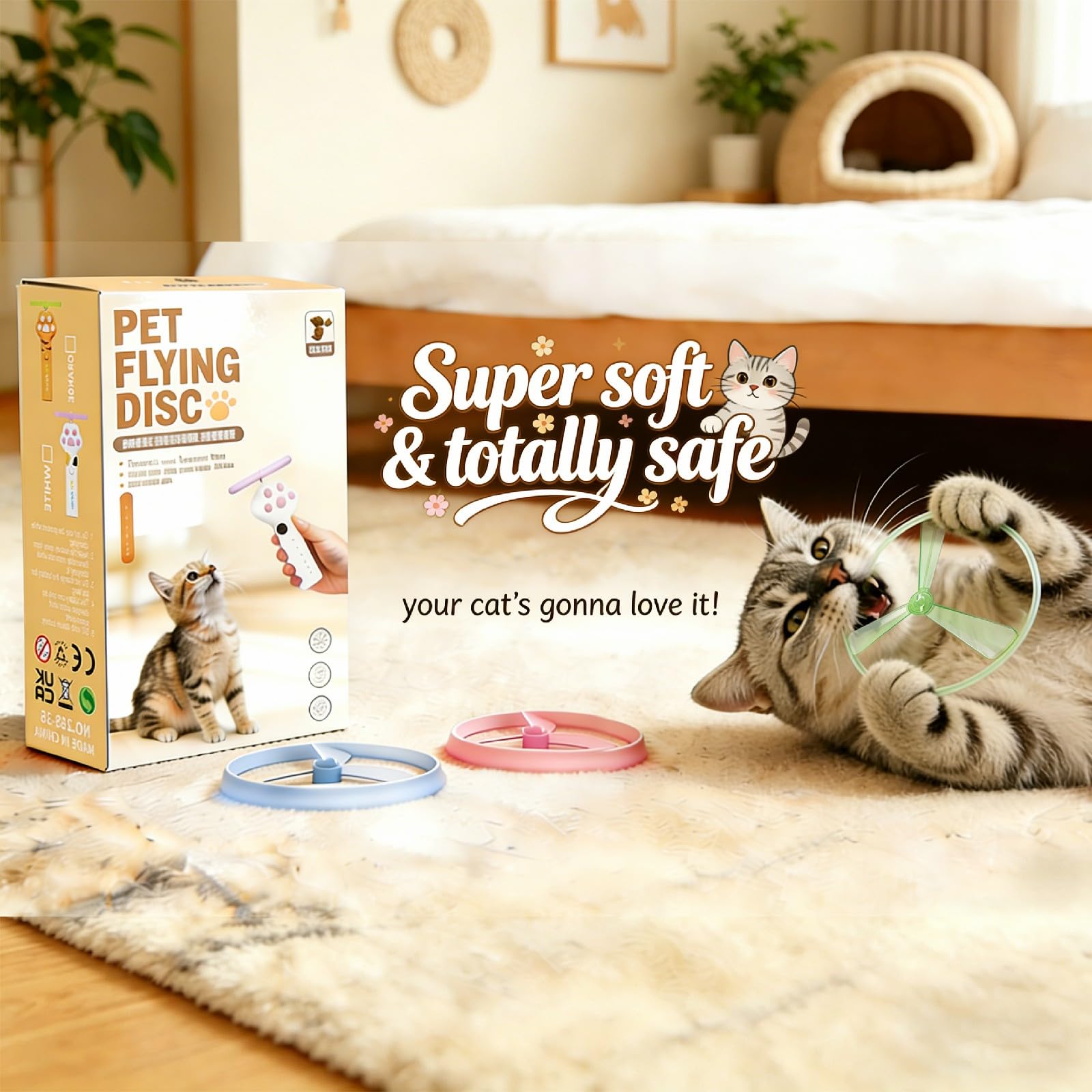 PDVMWPJ Cat Fetch Toy