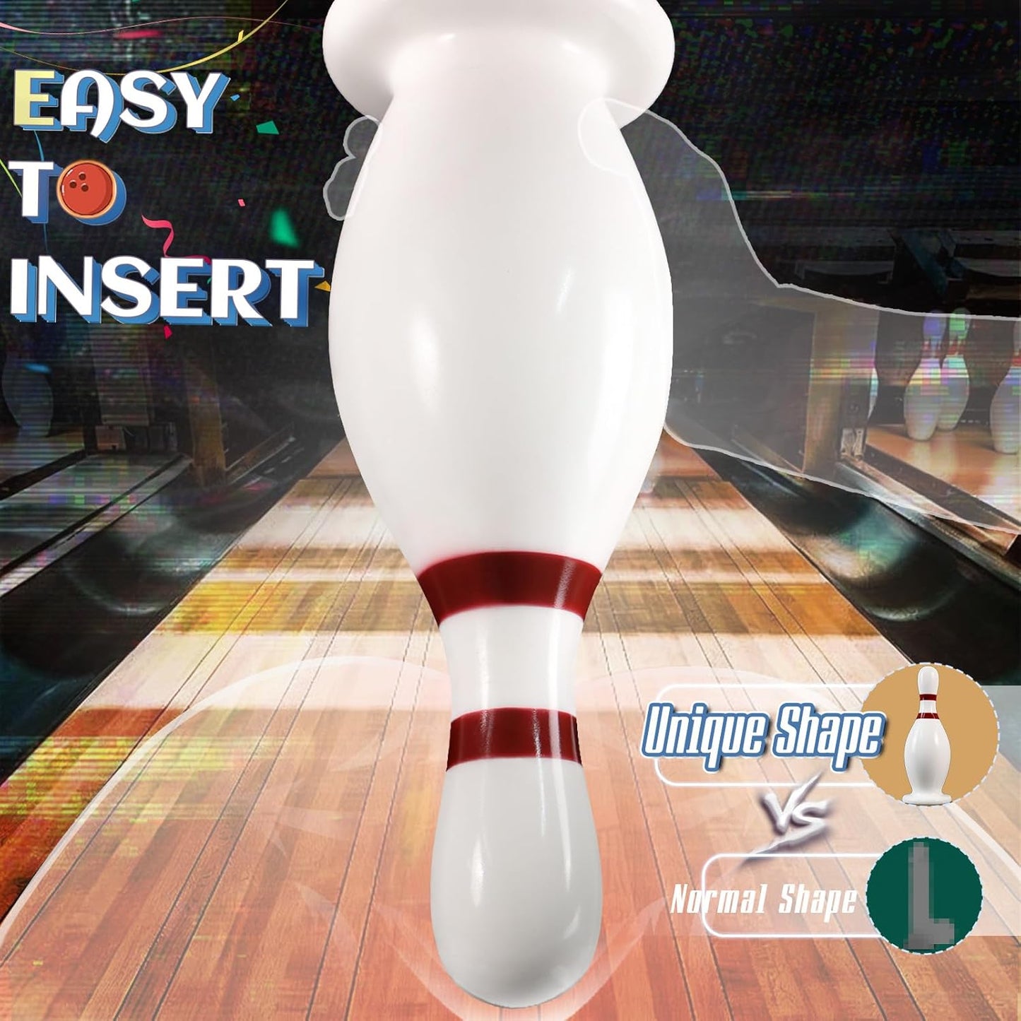 KISSAZ 13 Inch Dual Density Silicone Huge Anal Plug