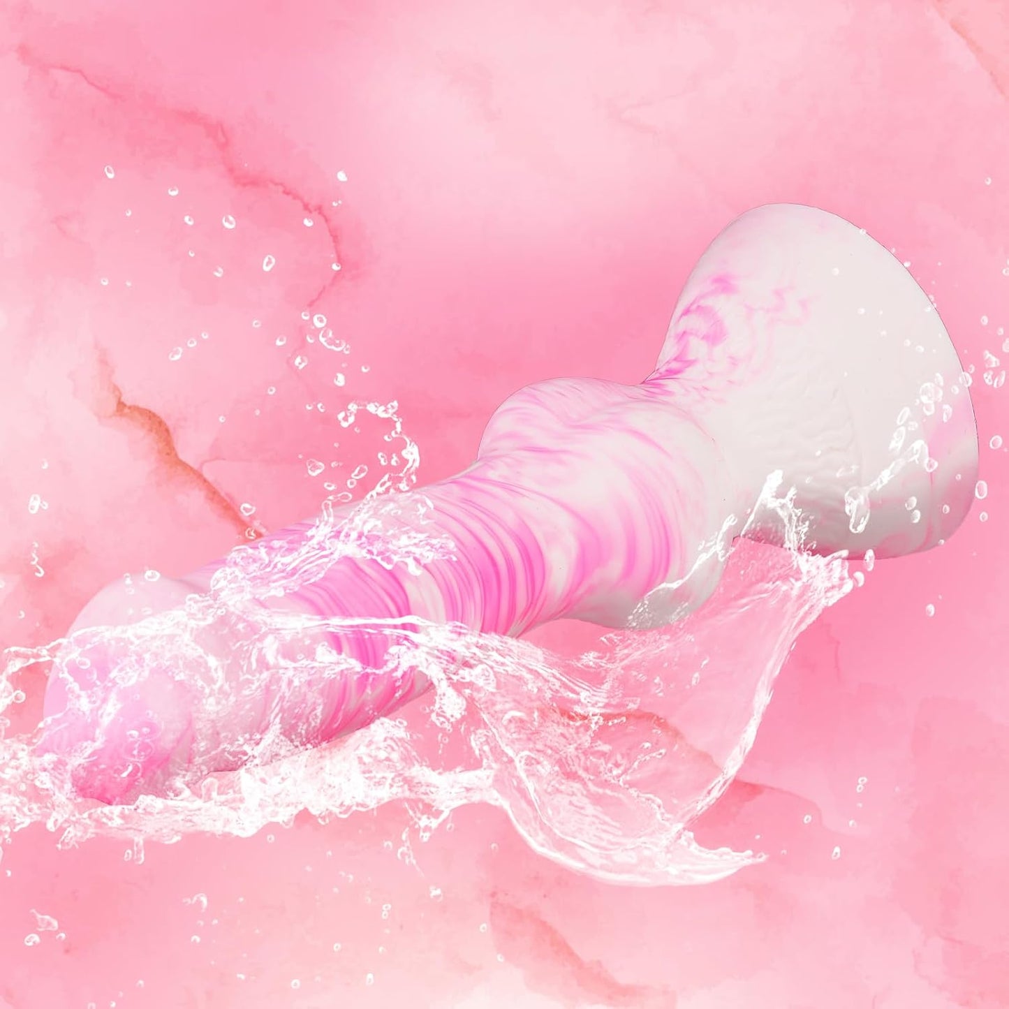 ENAMORADOS Silicone Fantasy Knot Dildo with Suction Cup Base