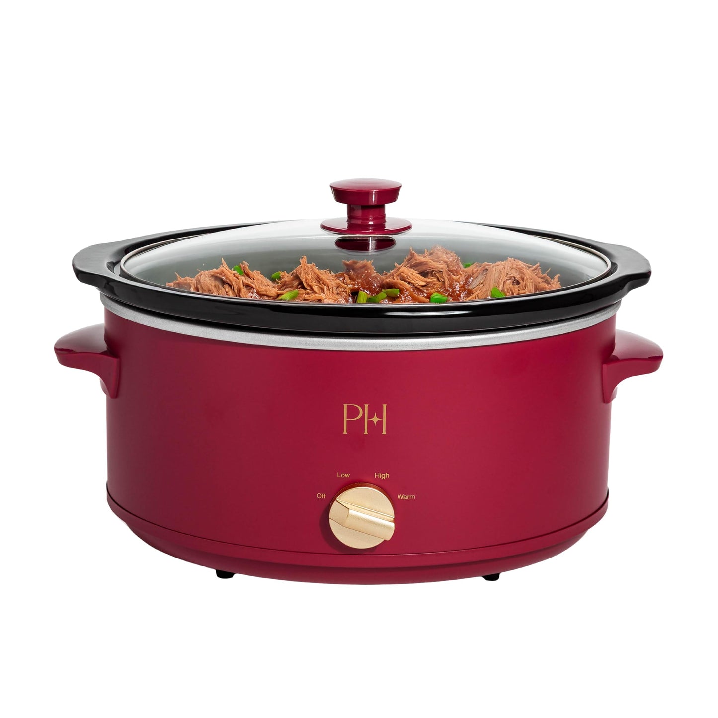 Paris Hilton 6-Quart Manual Slow Cooker