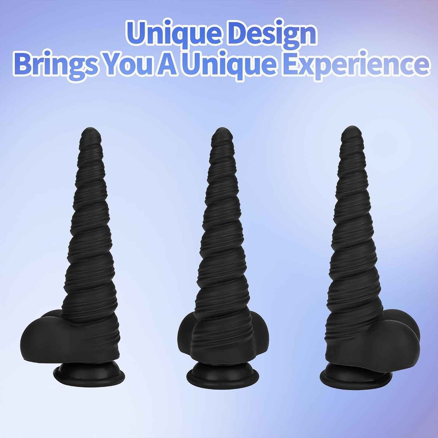 Anal Stretcher Trainer Anal Plug Anal Beads Adult Sex Toys with Strong Suction Cup for Hands-Free Play, 6.5 Inch Silicone Butt Plug Training Cone for Women and Men
