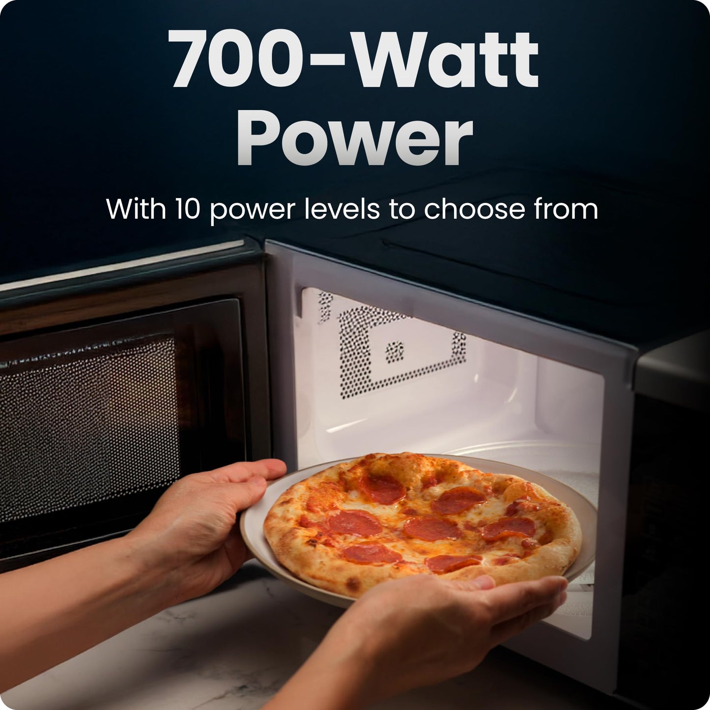 Chefman Countertop Microwave Oven 0.7 Cu. Ft, 0.9 Cu. Ft and 1.1 Cu. Ft